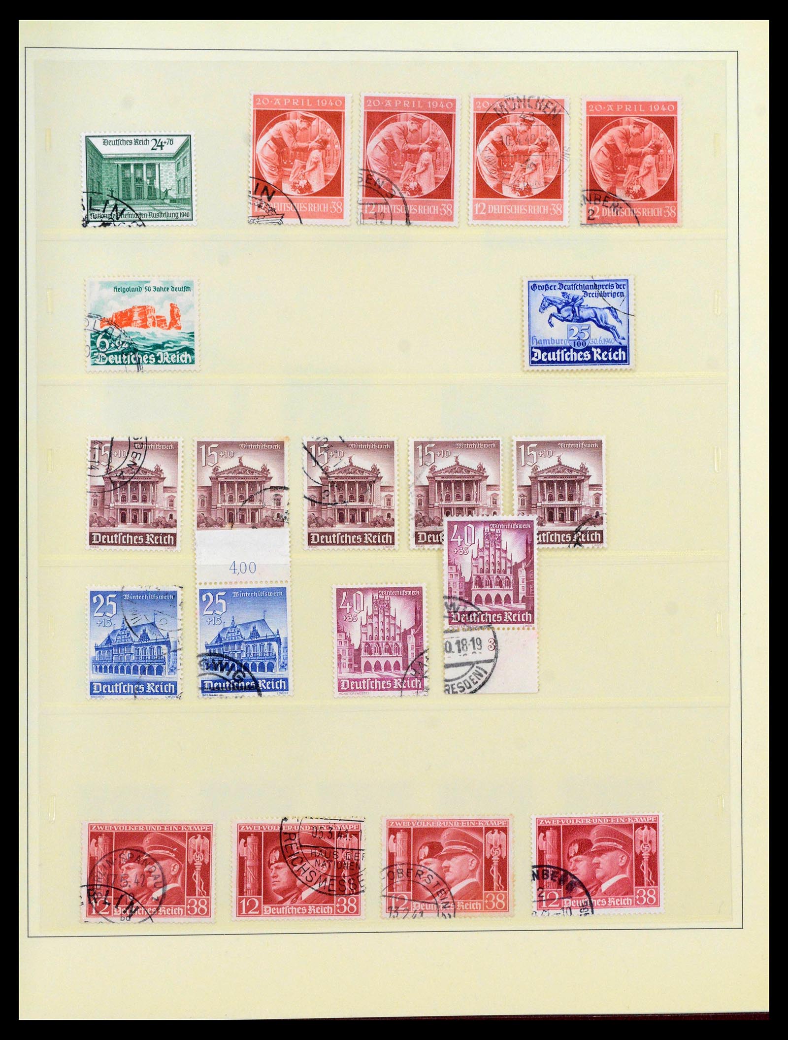 39747 0016 - Stamp collection 39747 German Reich 1872-1940.