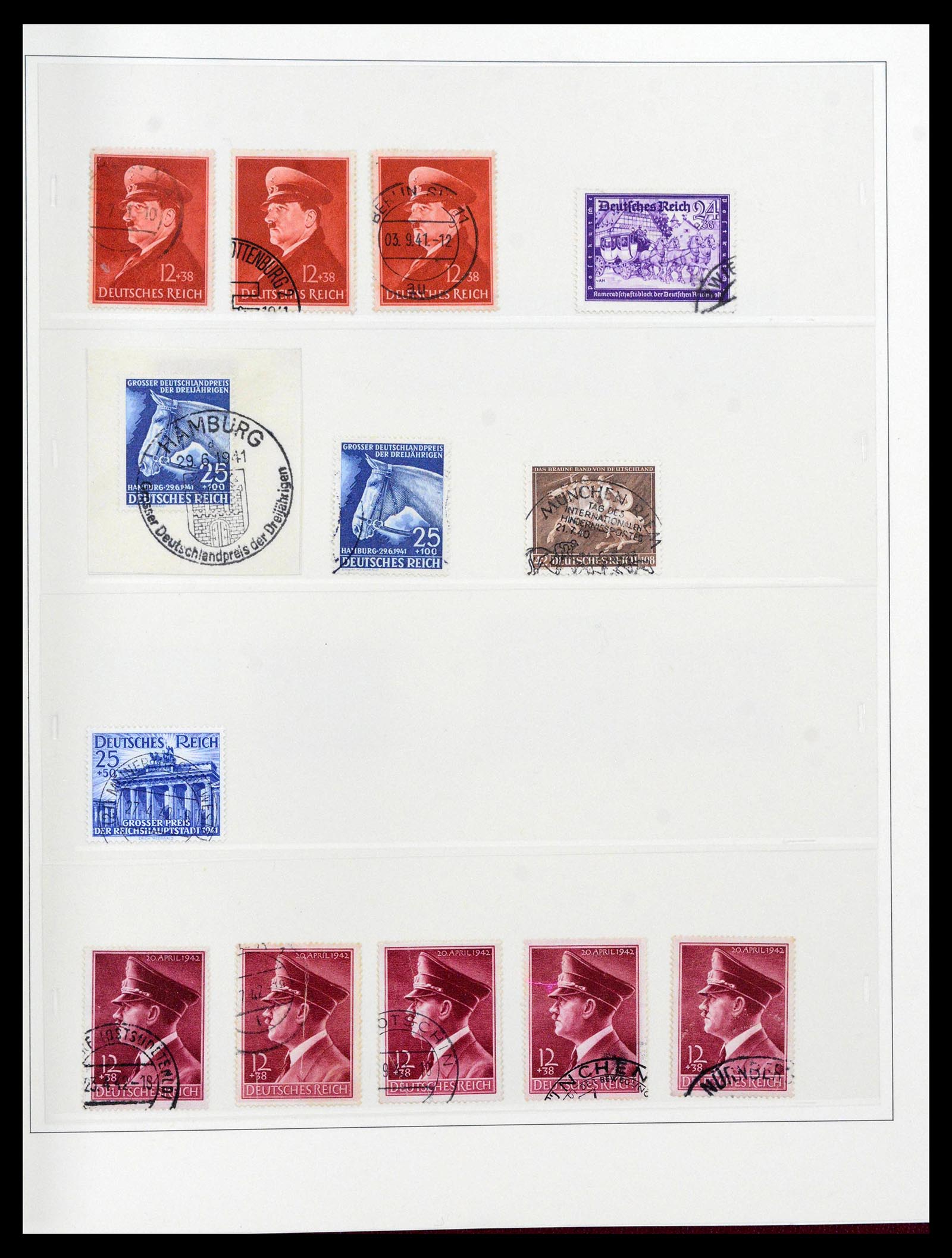 39747 0017 - Stamp collection 39747 German Reich 1872-1940.