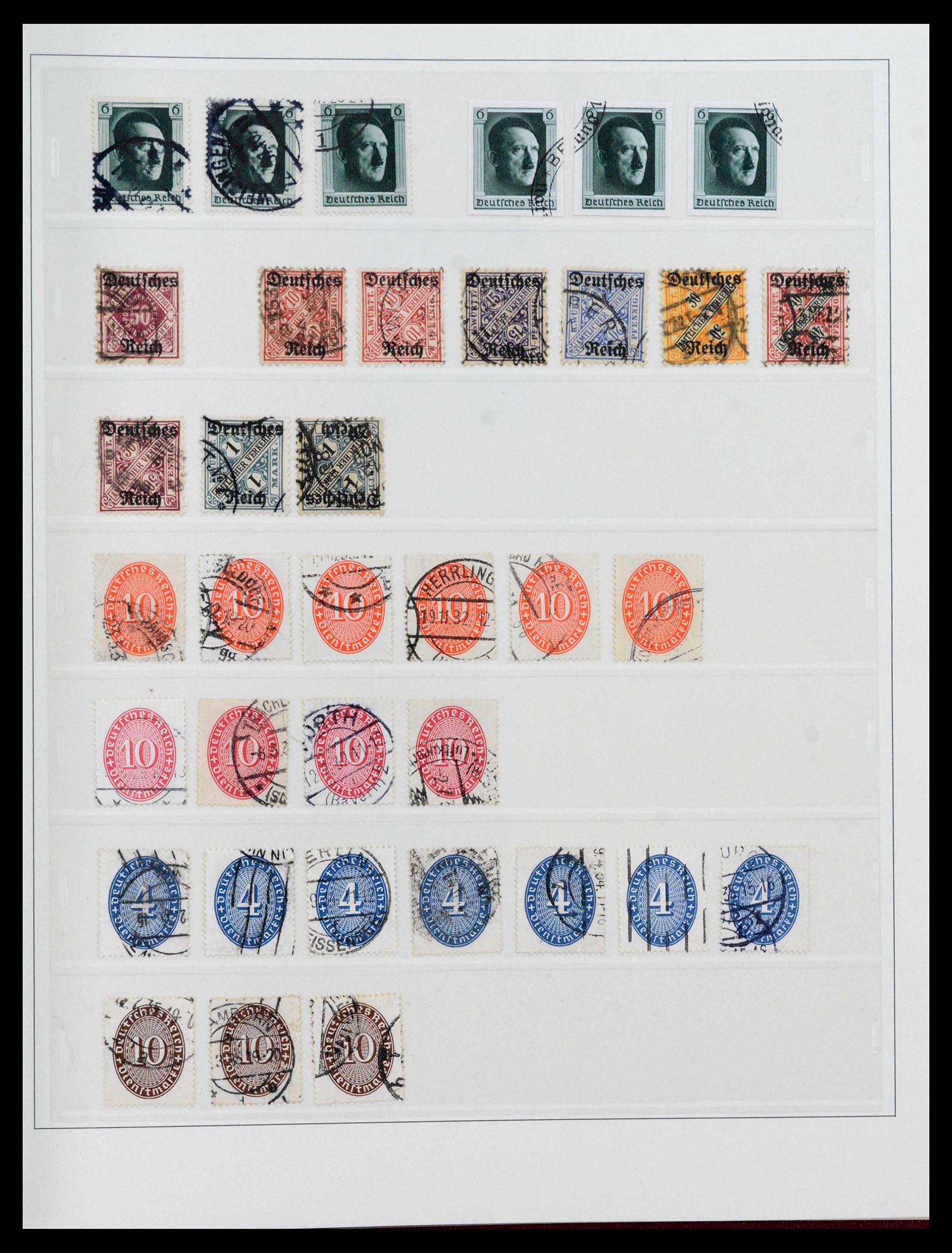 39747 0019 - Stamp collection 39747 German Reich 1872-1940.