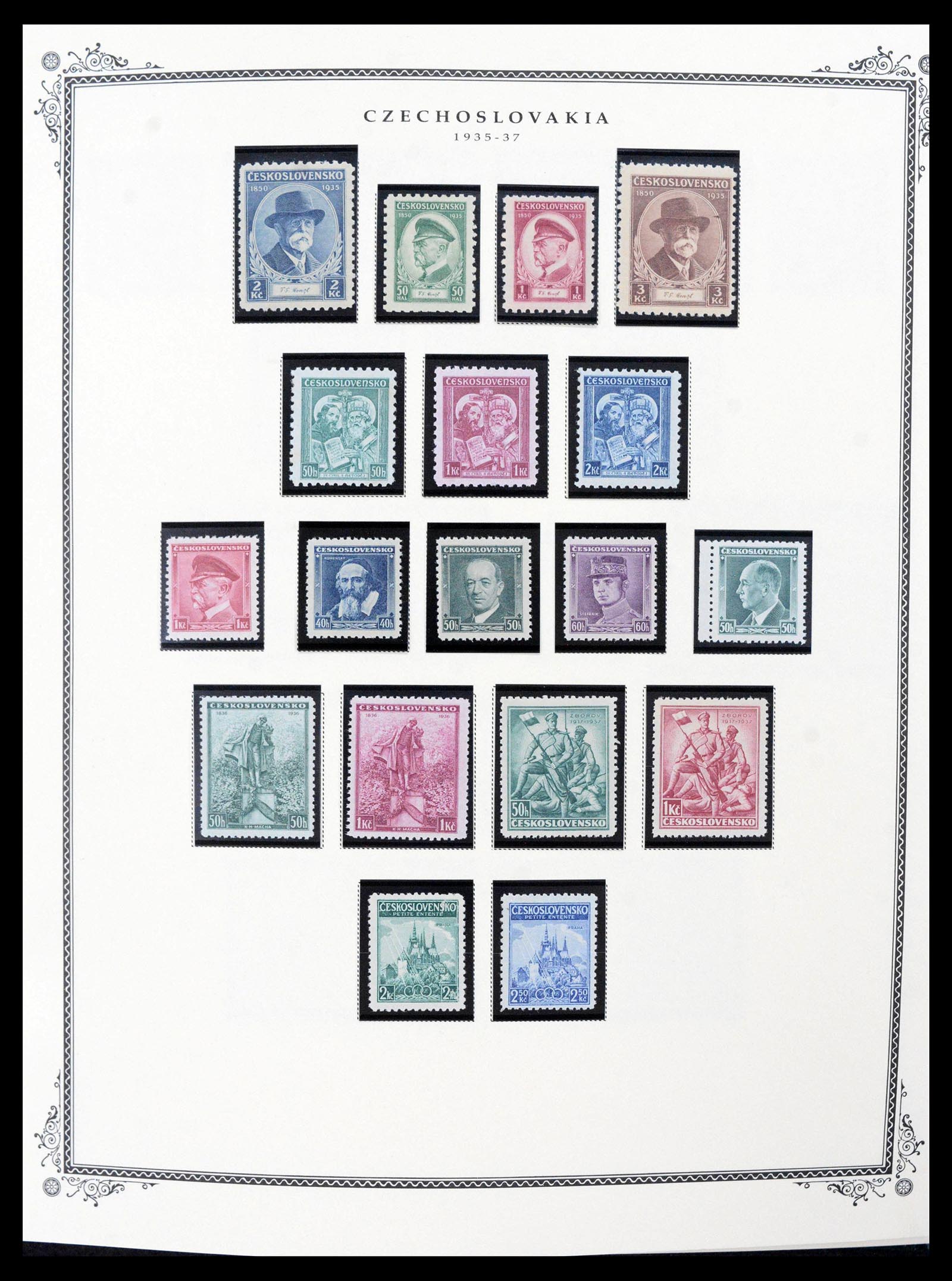 39759 0010 - Stamp collection 39759 Czechoslovakia 1918-1992.
