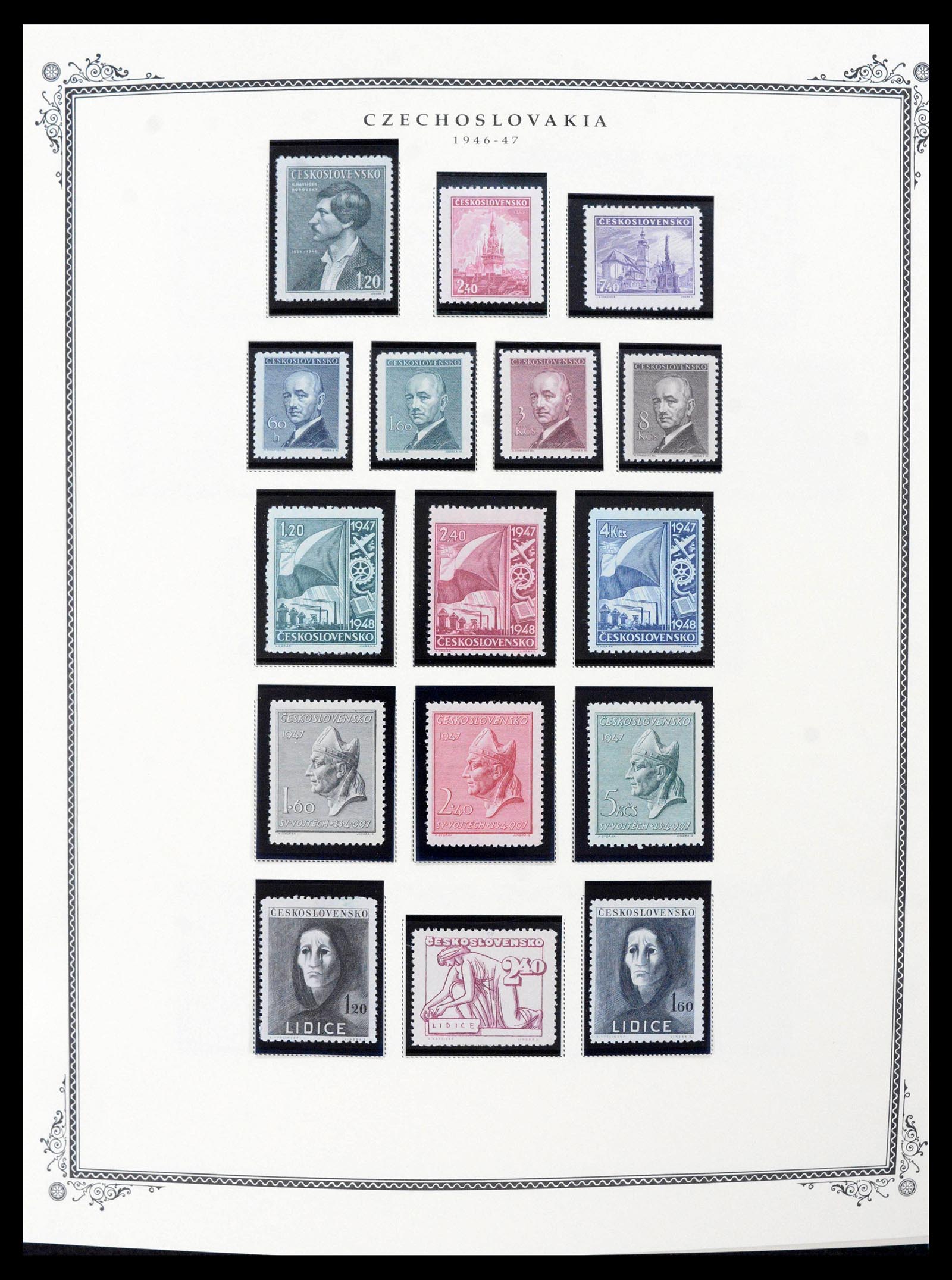 39759 0020 - Stamp collection 39759 Czechoslovakia 1918-1992.