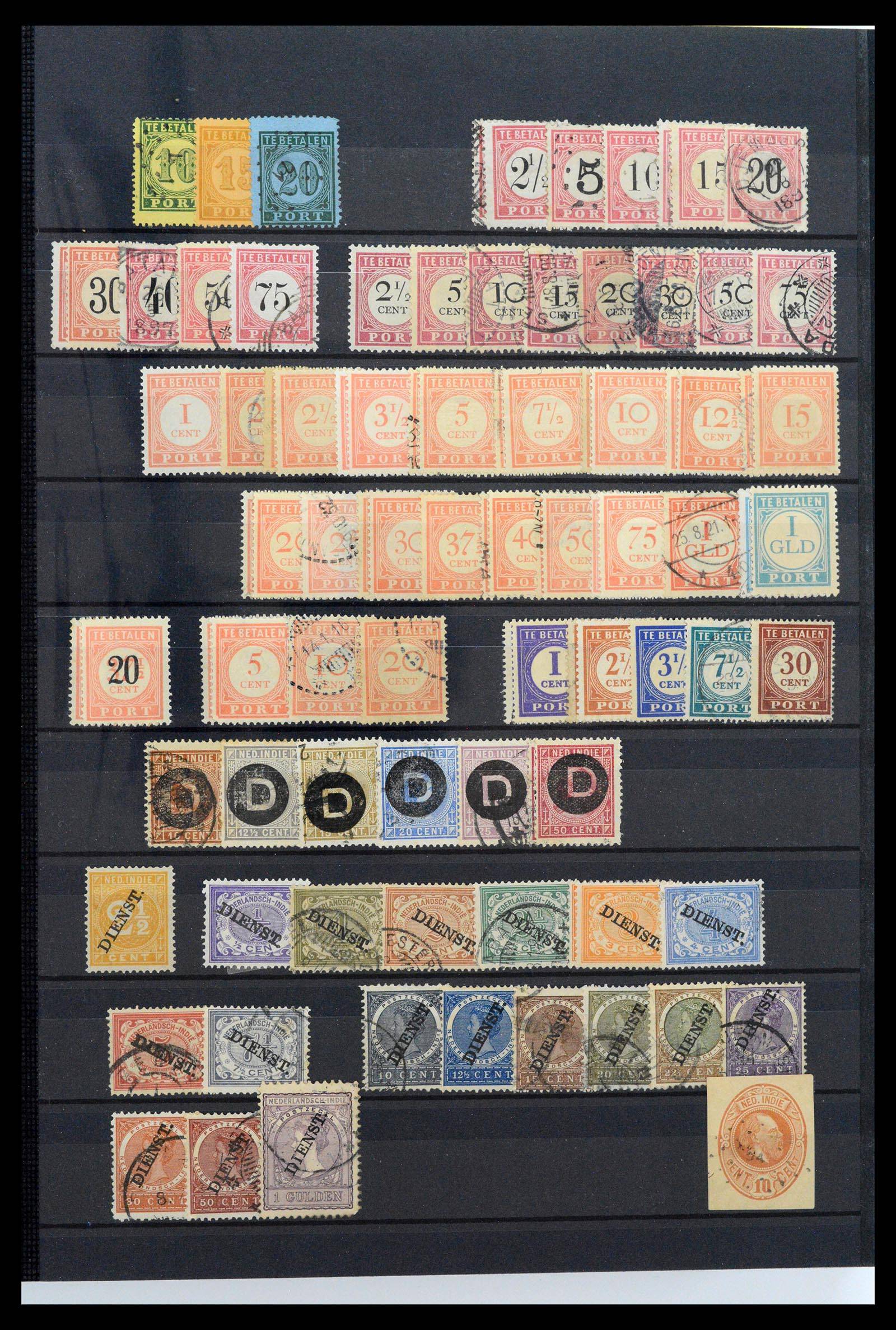 39760 0009 - Postzegelverzameling 39760 Overzee 1864-1974.
