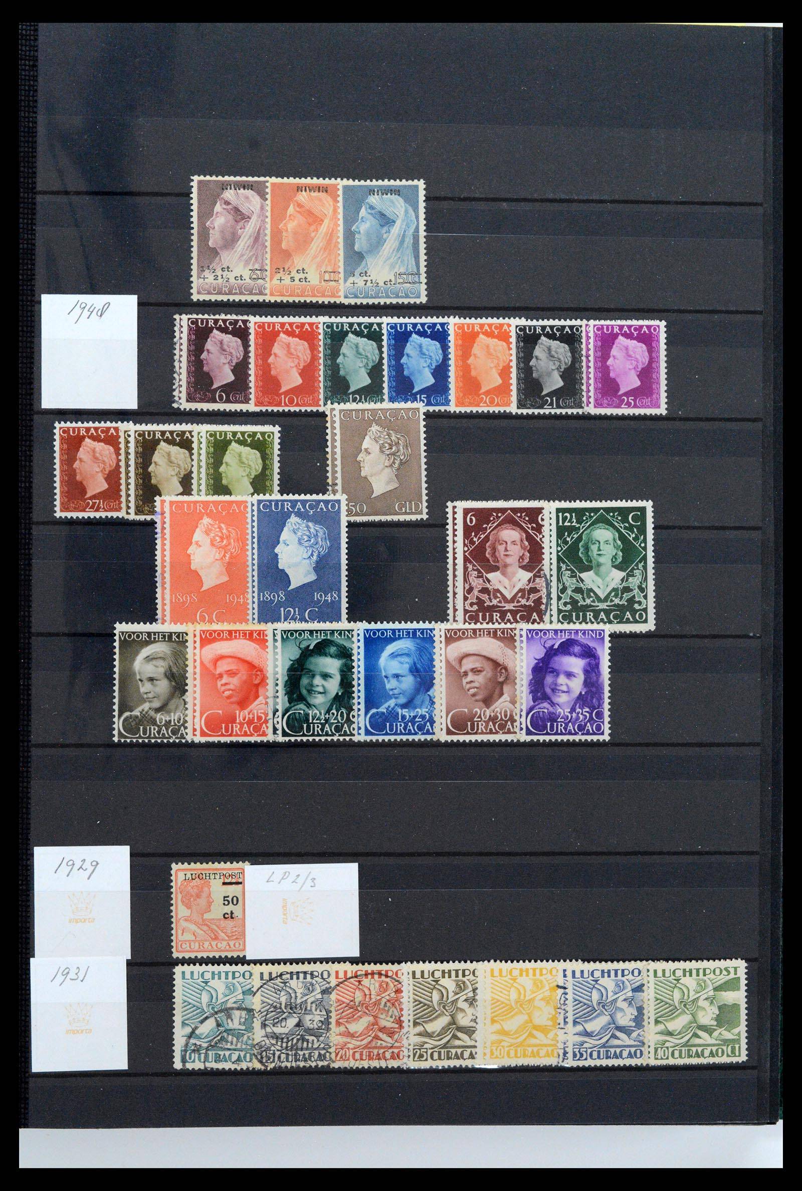 39760 0017 - Postzegelverzameling 39760 Overzee 1864-1974.