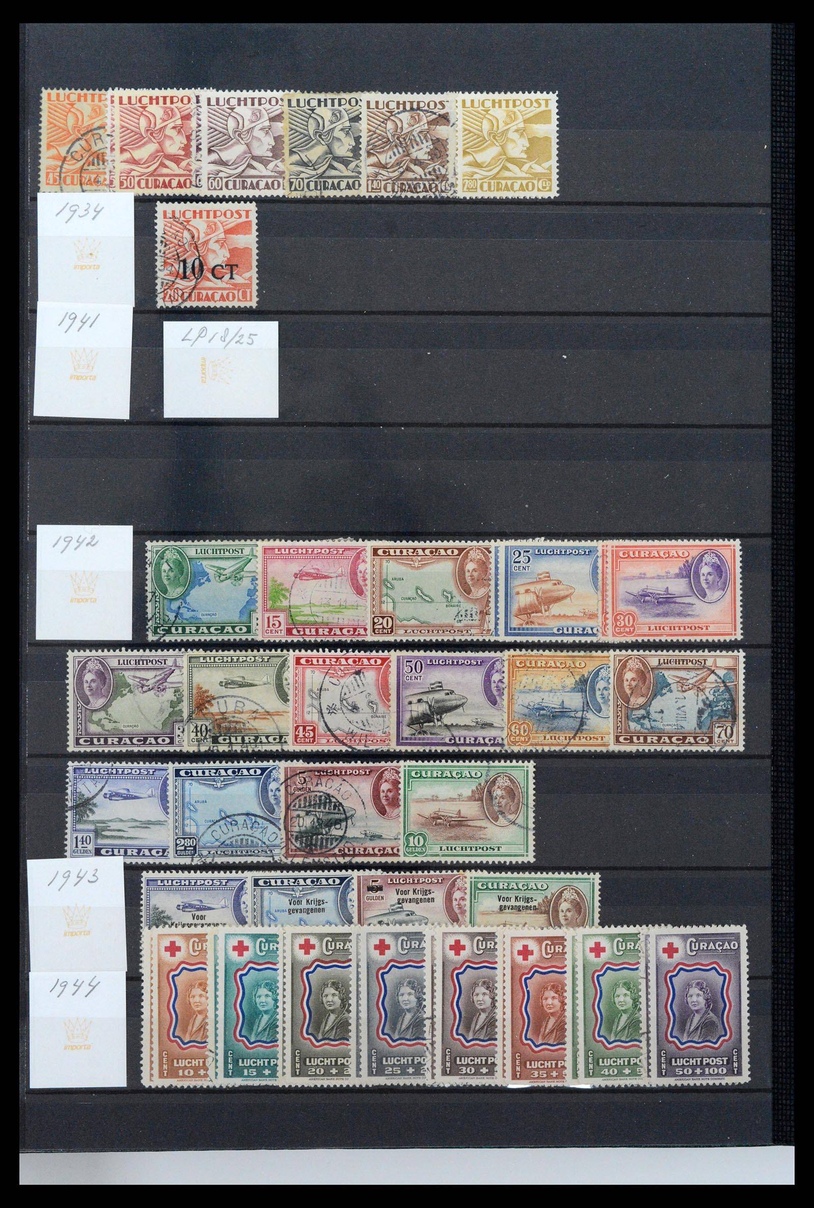 39760 0018 - Postzegelverzameling 39760 Overzee 1864-1974.