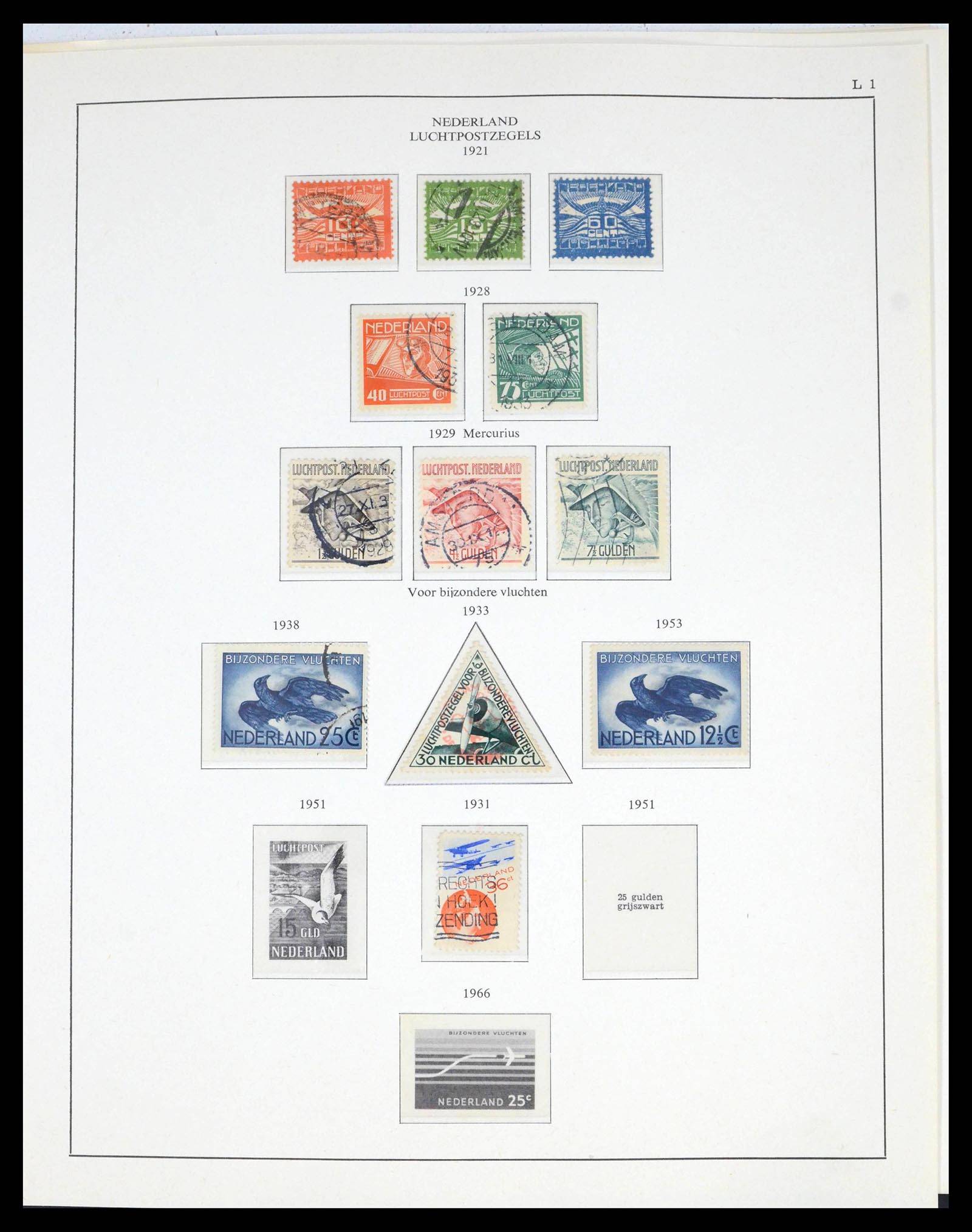 39772 0007 - Stamp collection 39772 Netherlands 1852-1977.