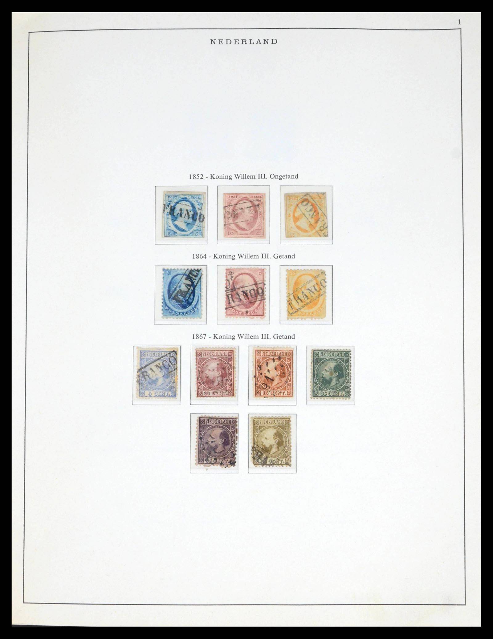 39772 0008 - Stamp collection 39772 Netherlands 1852-1977.