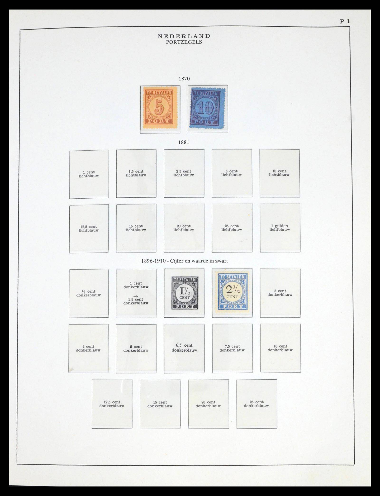 39772 0009 - Stamp collection 39772 Netherlands 1852-1977.