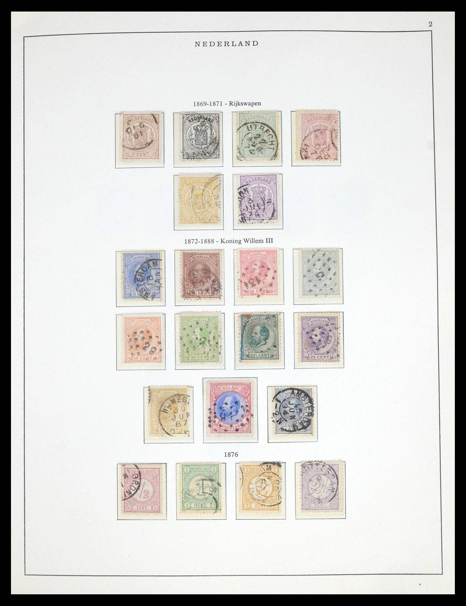 39772 0010 - Stamp collection 39772 Netherlands 1852-1977.