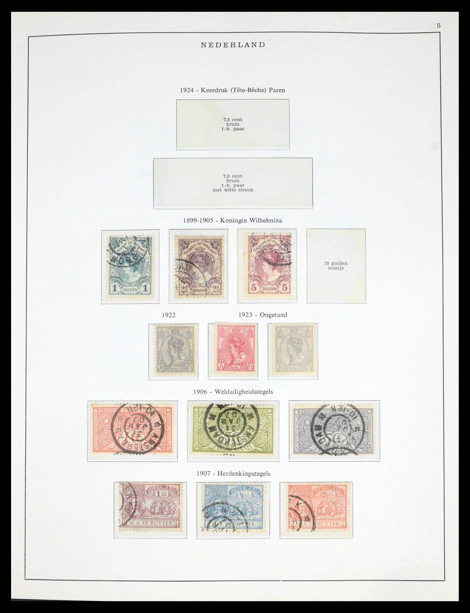 39772 0013 - Stamp collection 39772 Netherlands 1852-1977.