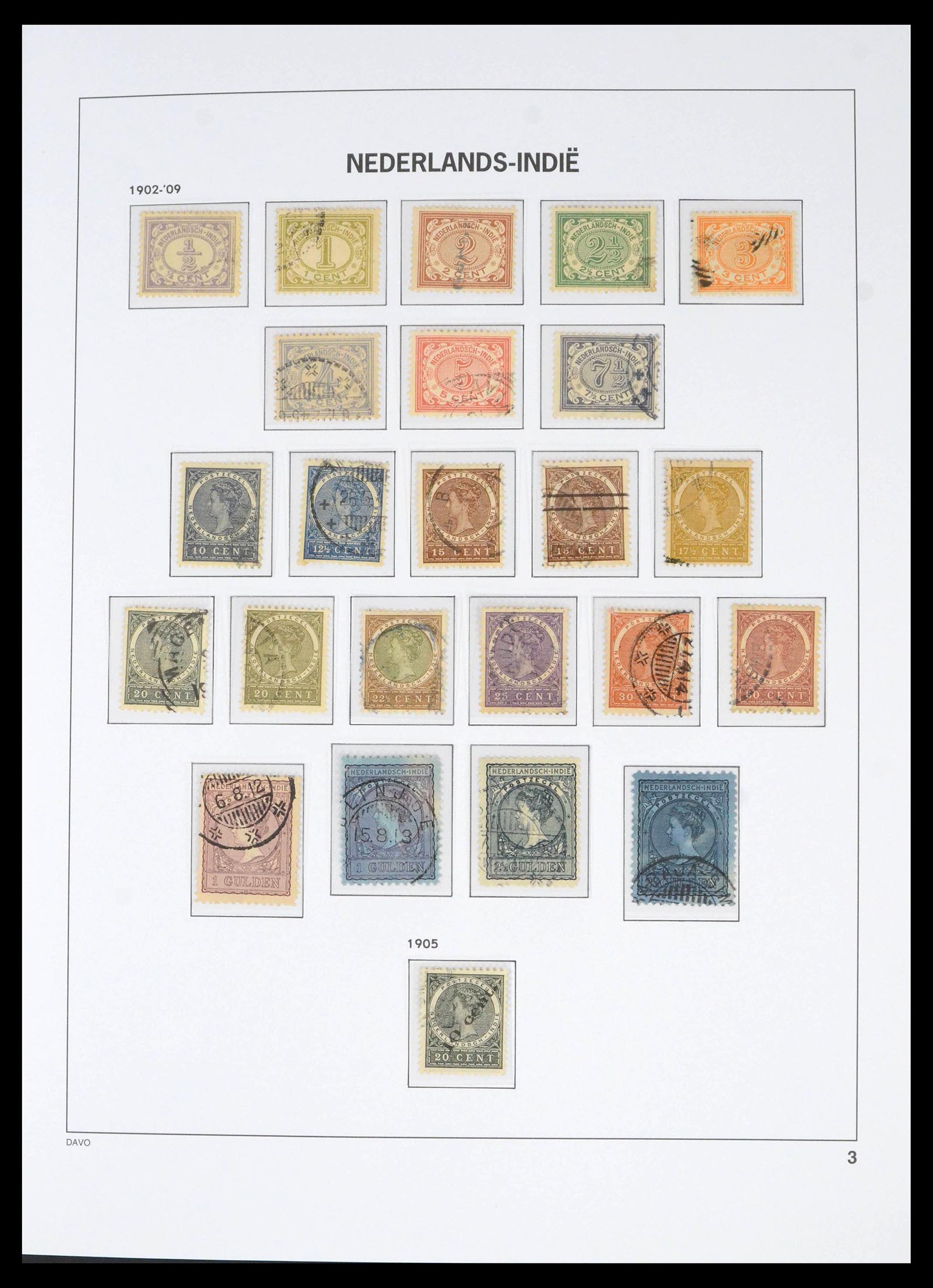 39774 0003 - Postzegelverzameling 39774 Overzee 1864-1975.