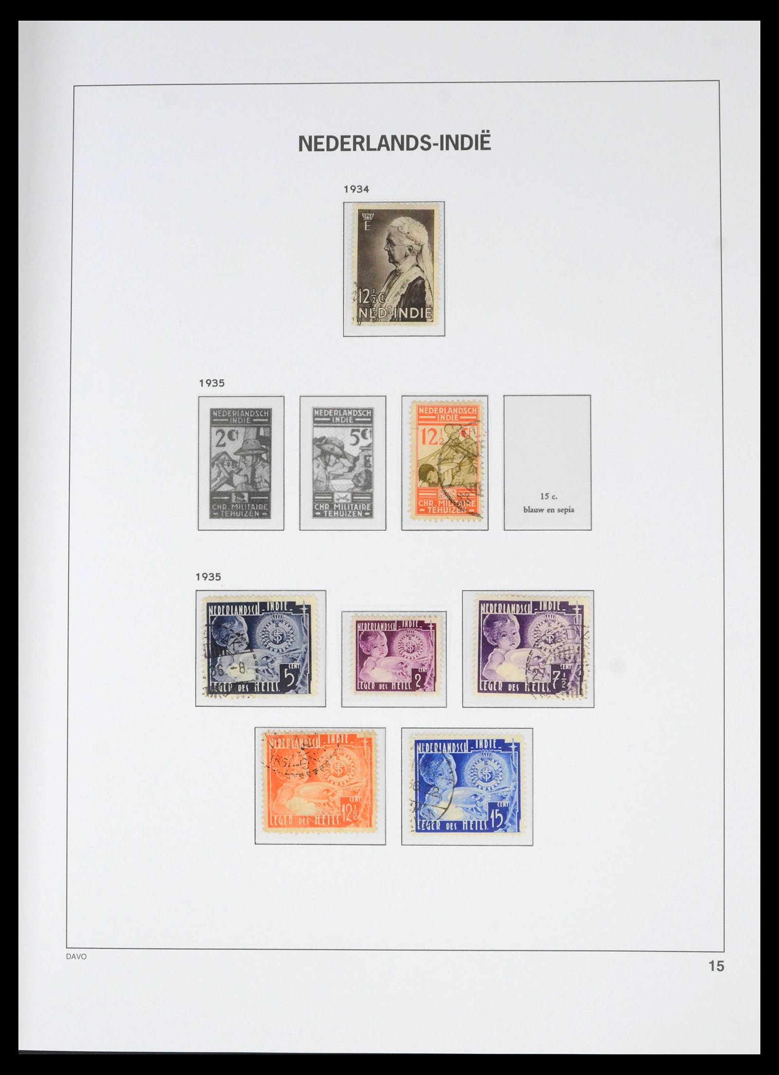 39774 0015 - Postzegelverzameling 39774 Overzee 1864-1975.