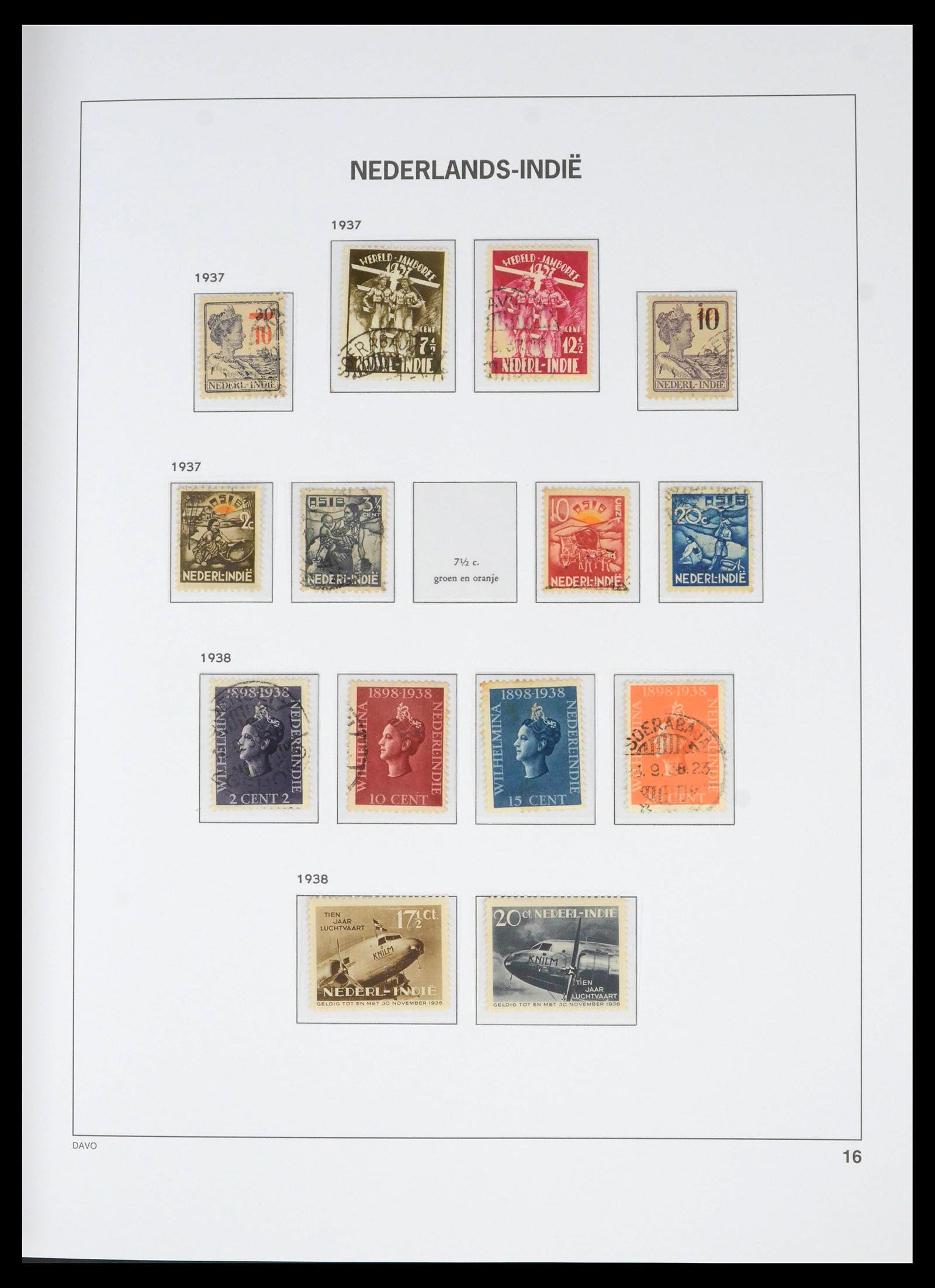39774 0016 - Postzegelverzameling 39774 Overzee 1864-1975.