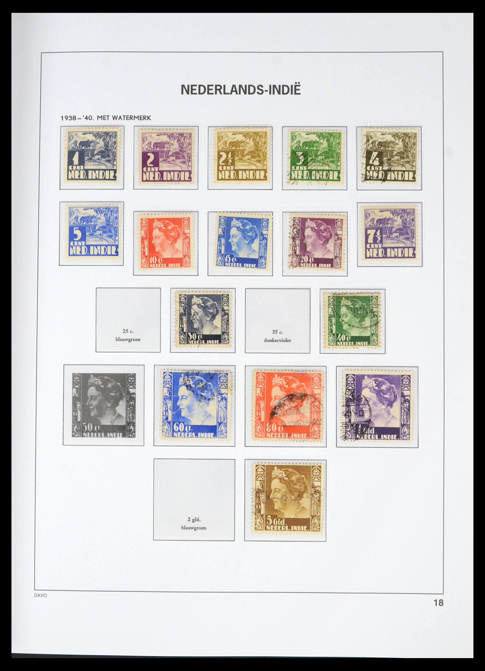 39774 0018 - Postzegelverzameling 39774 Overzee 1864-1975.