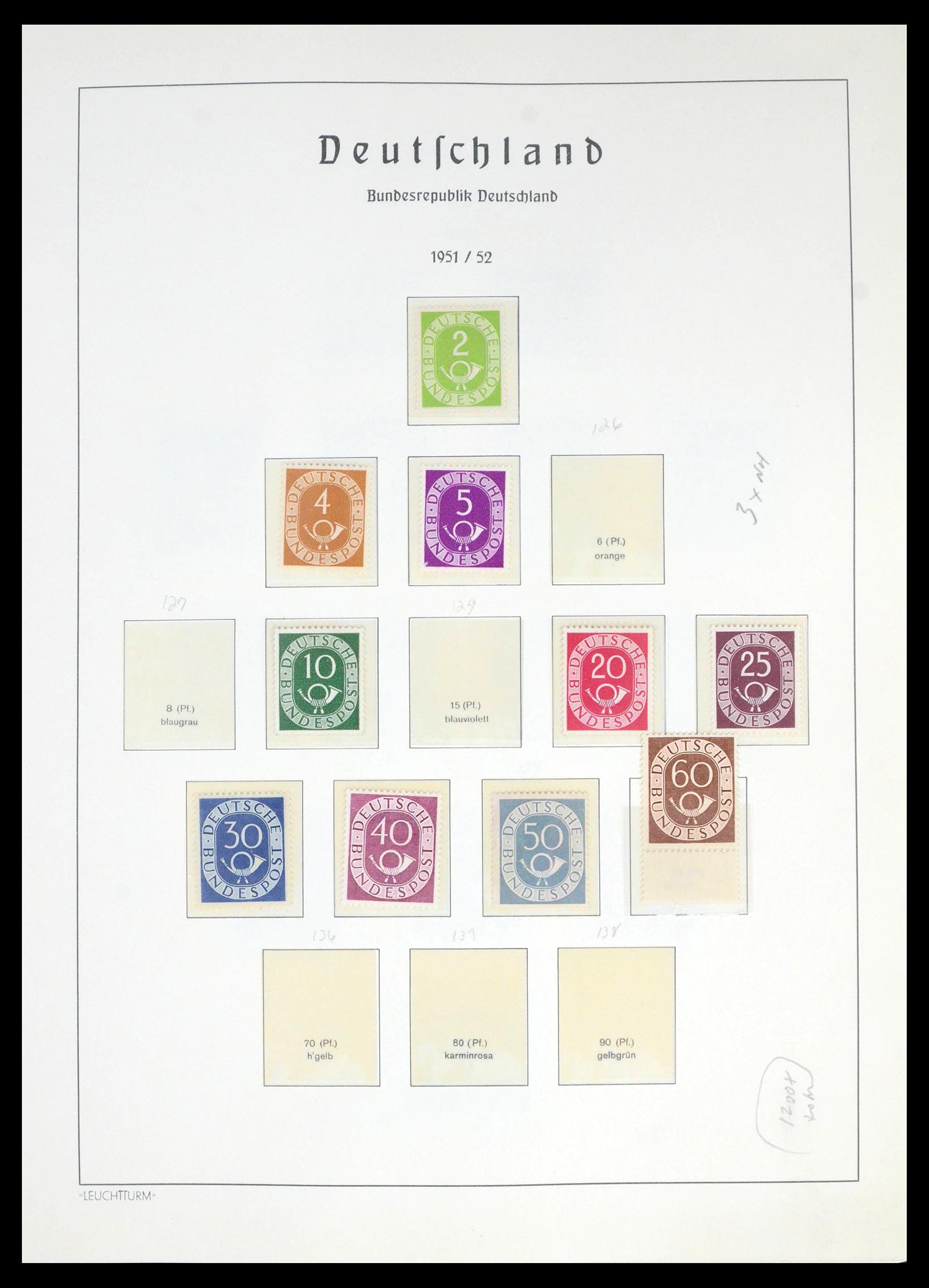 39783 0003 - Postzegelverzameling 39783 Bund 1949-1980.