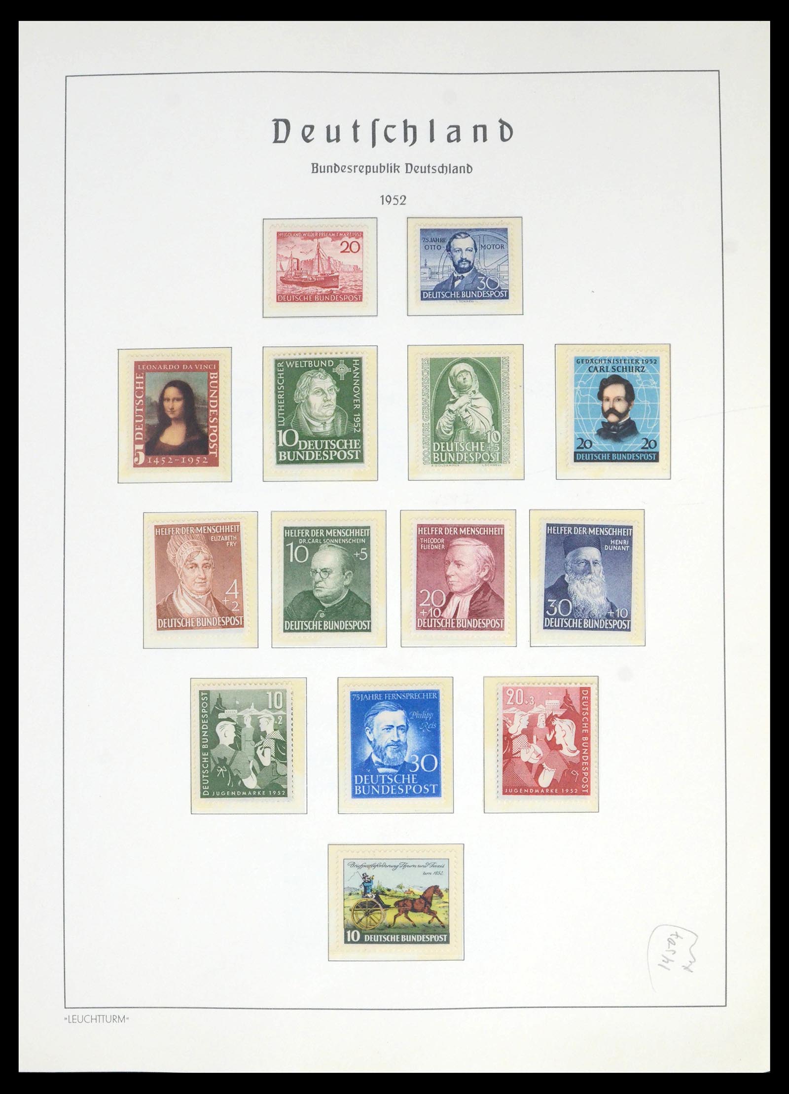39783 0004 - Postzegelverzameling 39783 Bund 1949-1980.