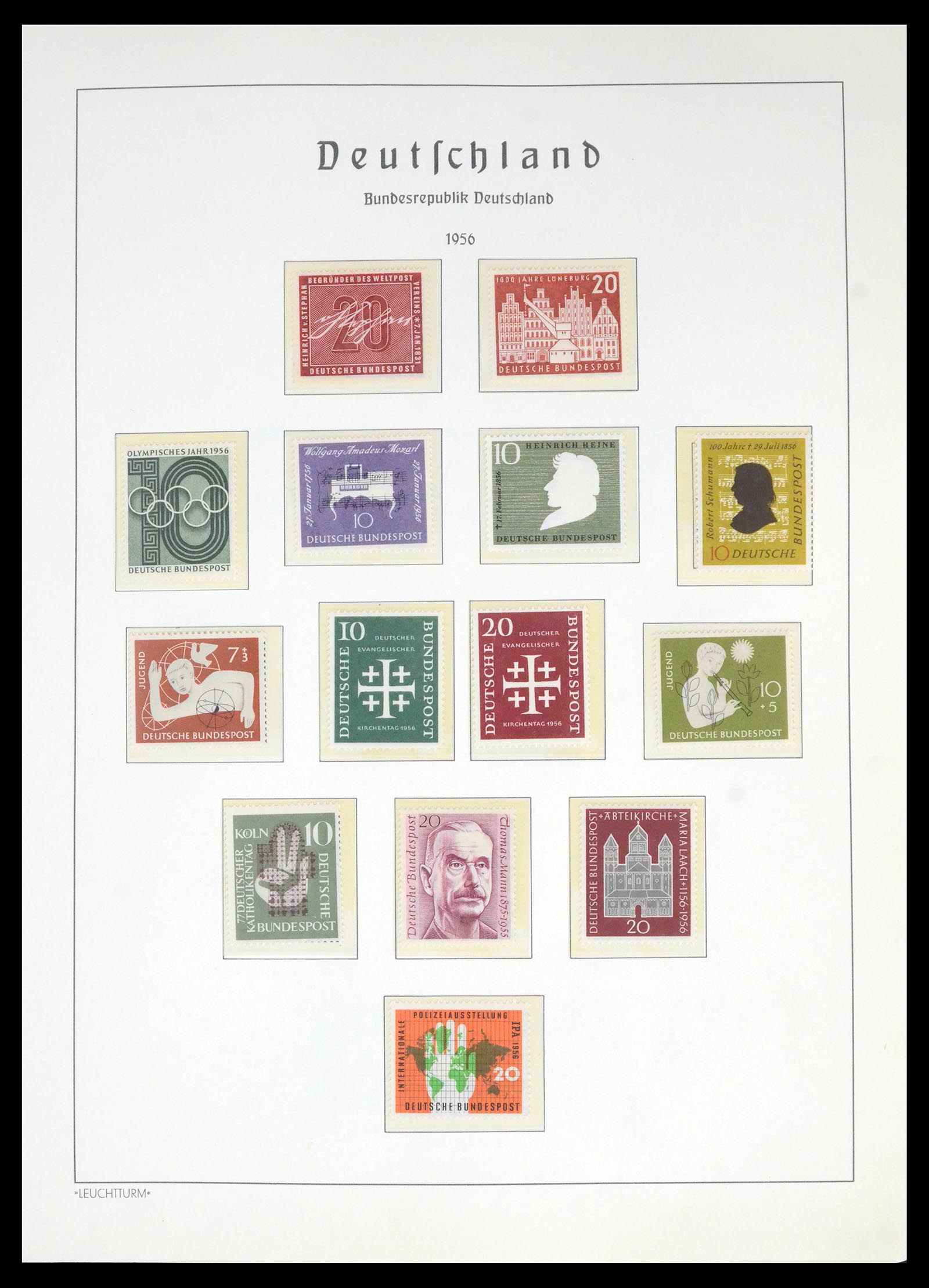 39783 0009 - Postzegelverzameling 39783 Bund 1949-1980.