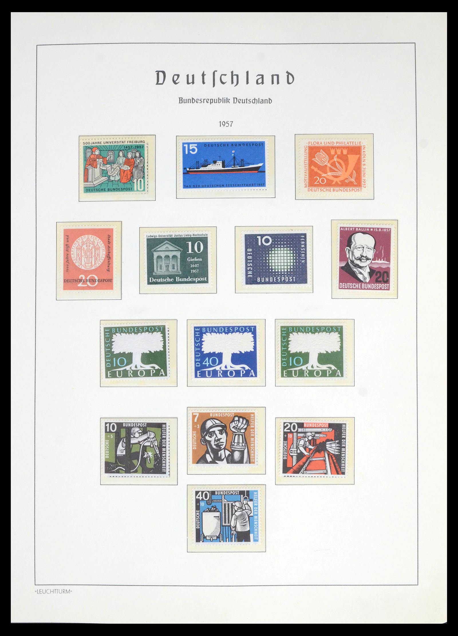39783 0011 - Postzegelverzameling 39783 Bund 1949-1980.