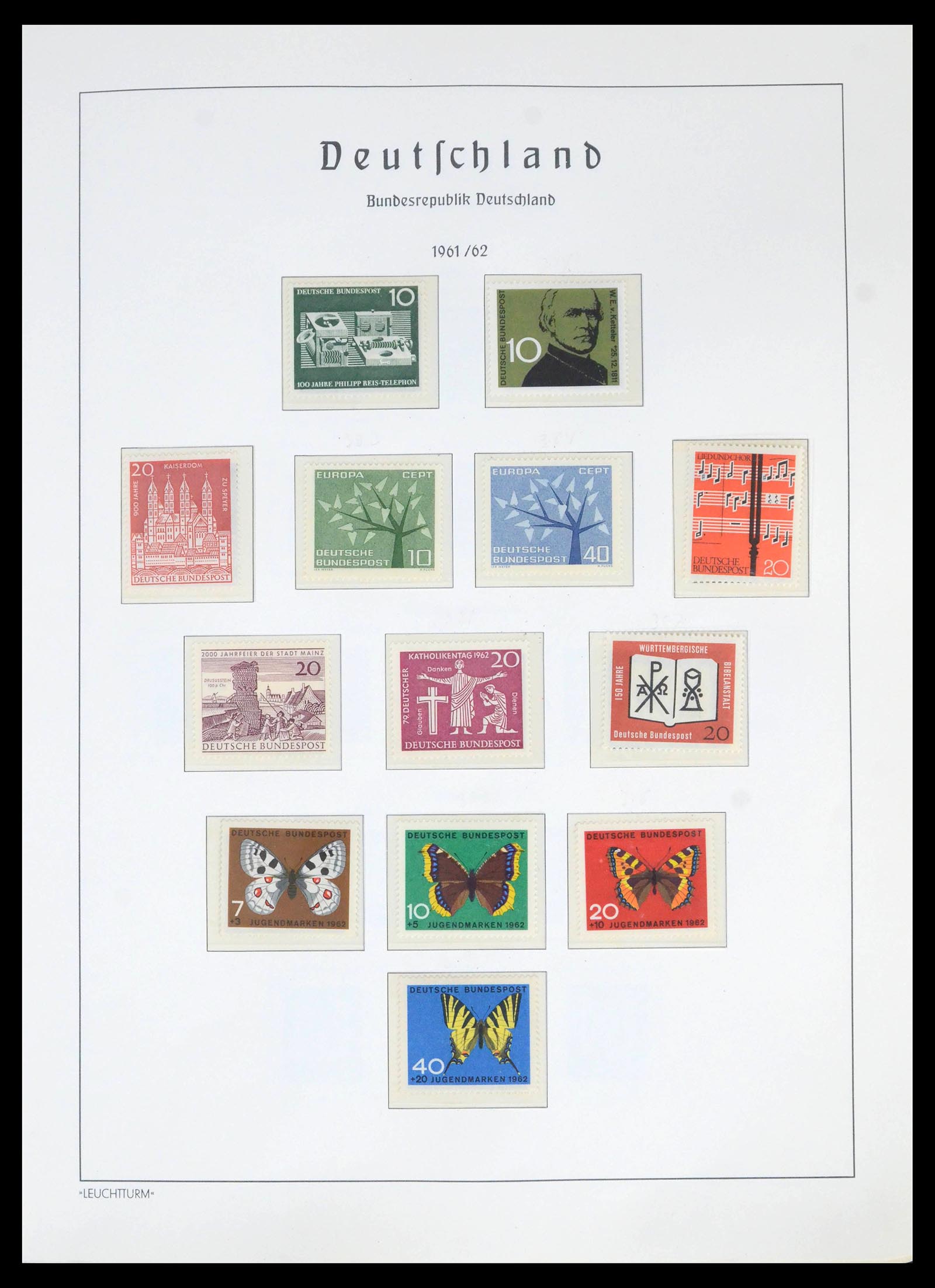 39783 0020 - Postzegelverzameling 39783 Bund 1949-1980.
