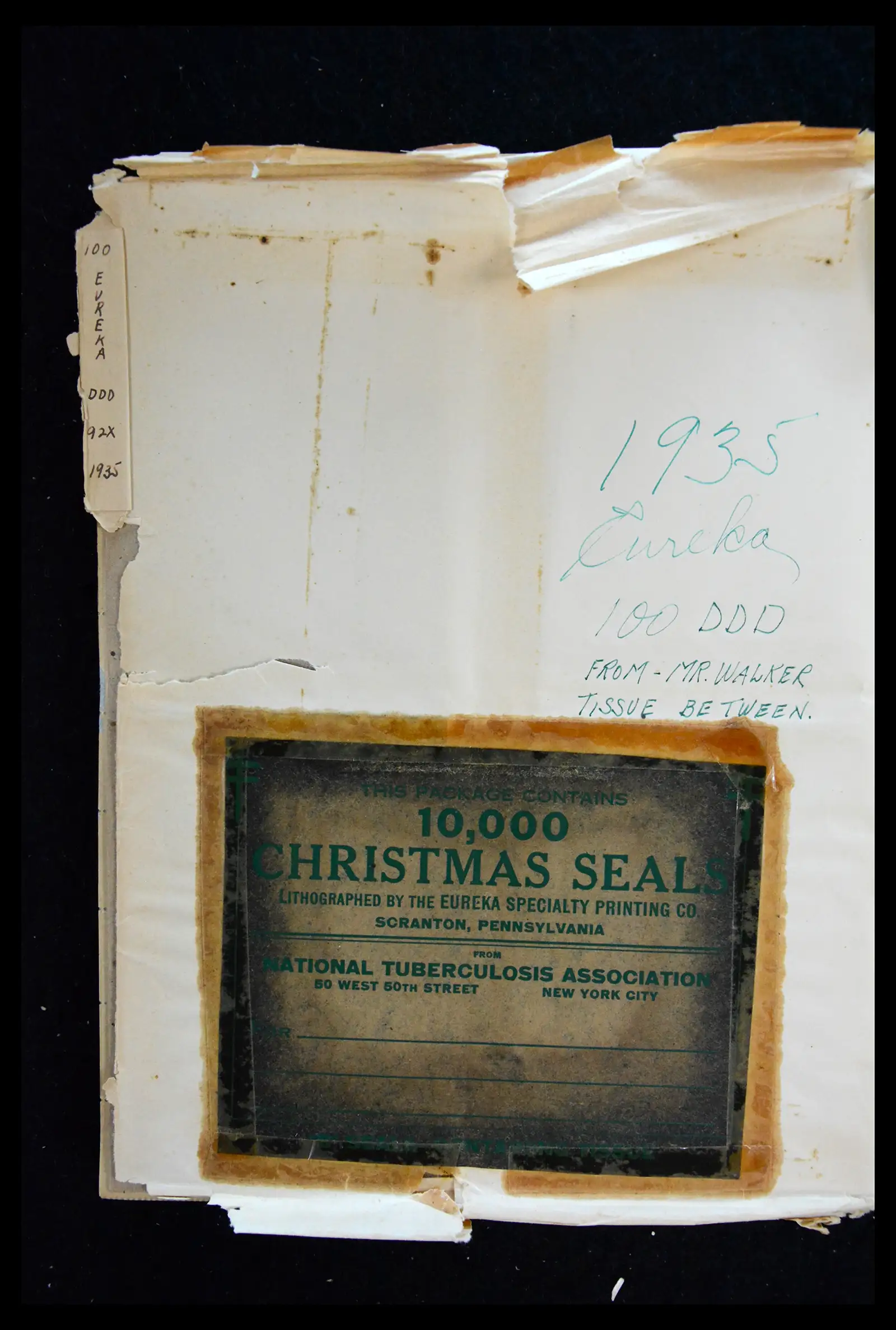 39784 0078 - Stamp collection 39784 USA Christmas seals 1909-1990.