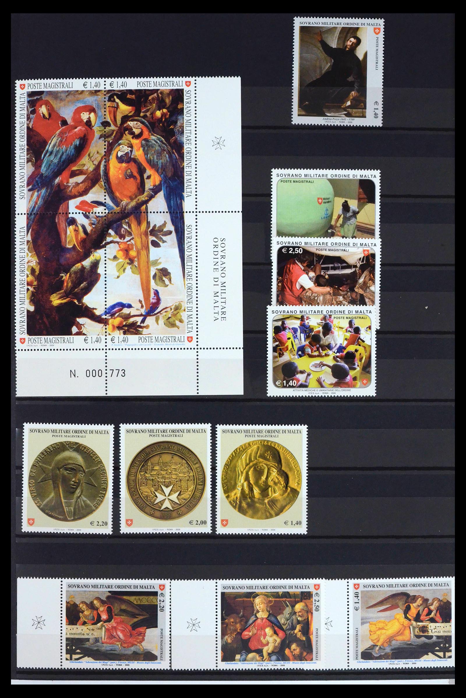 39814 0008 - Stamp collection 39814 Malteser Order complete 1966-2022!!