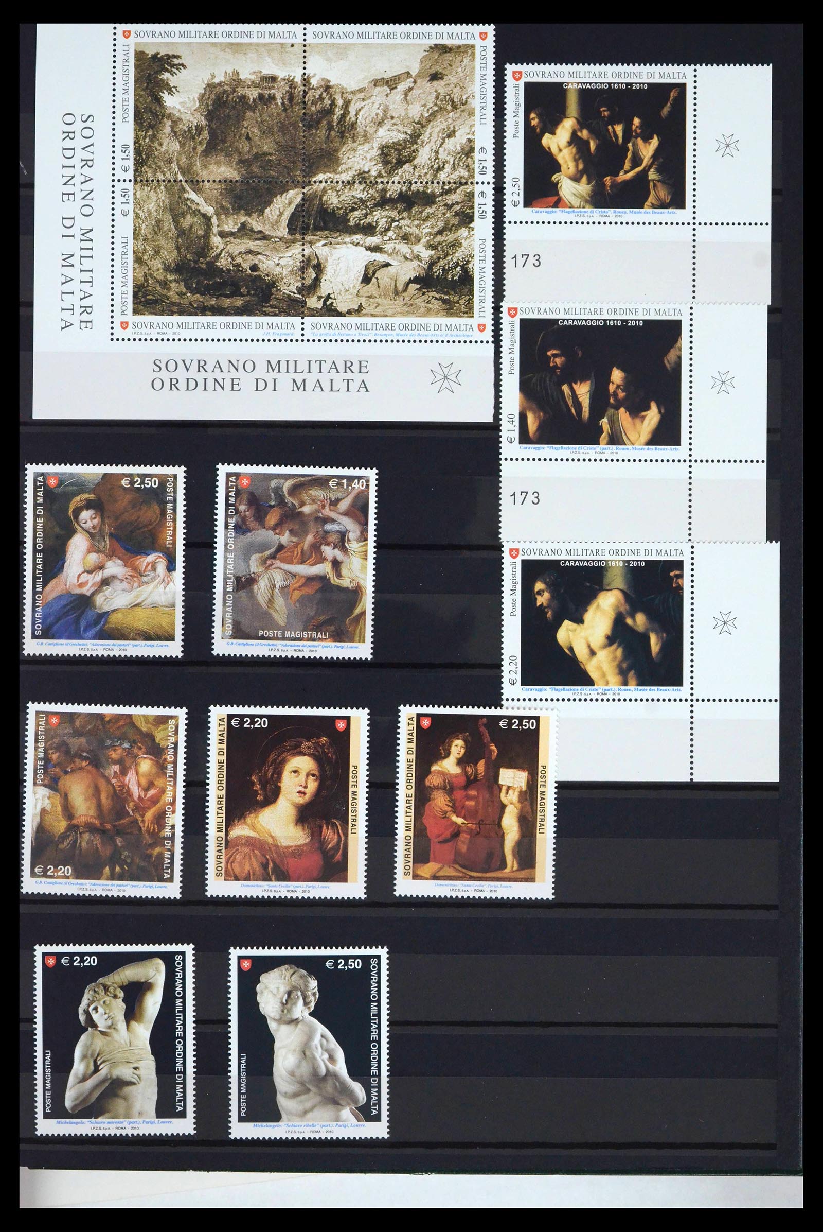 39814 0011 - Stamp collection 39814 Malteser Order complete 1966-2022!!