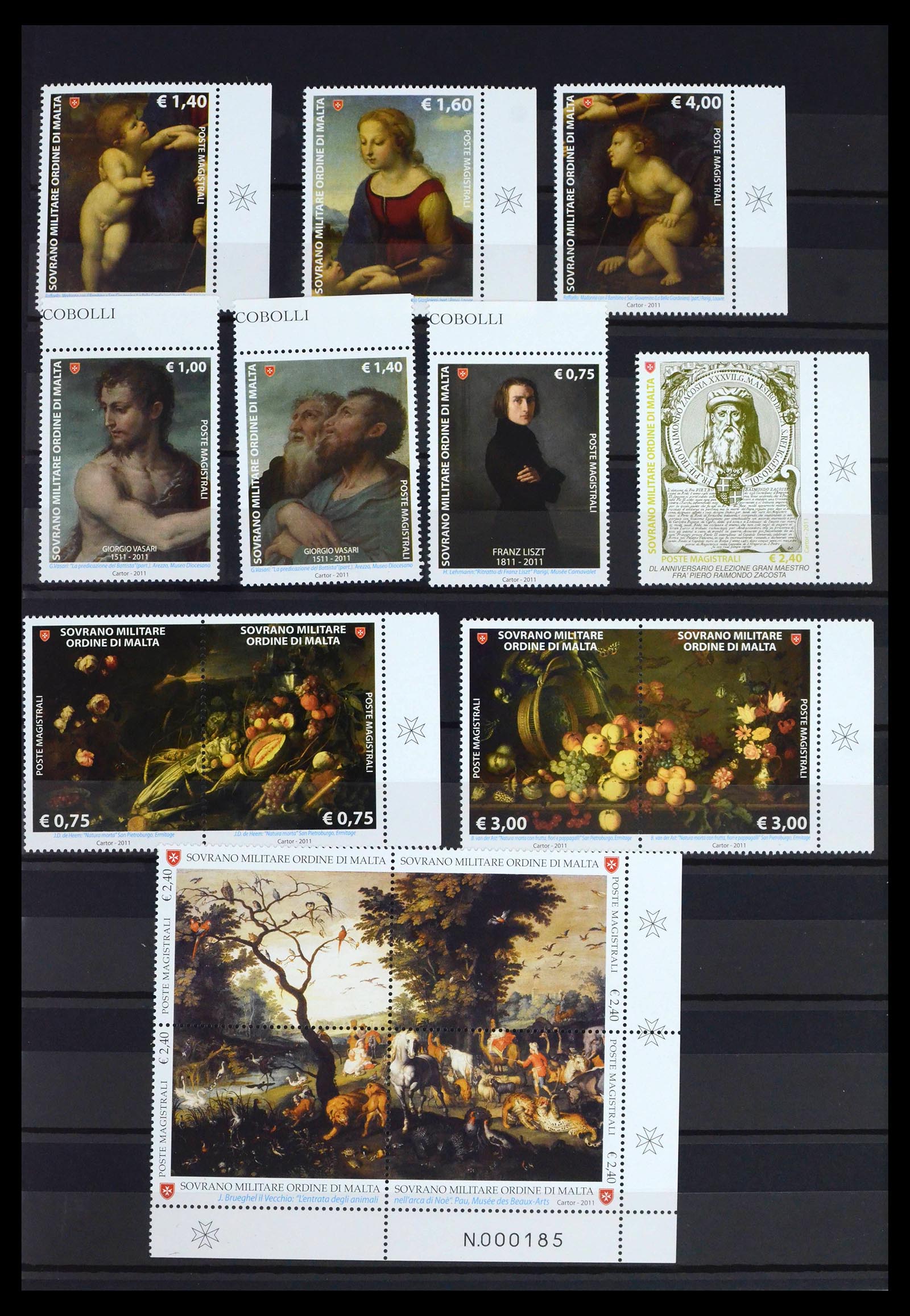 39814 0012 - Stamp collection 39814 Malteser Order complete 1966-2022!!