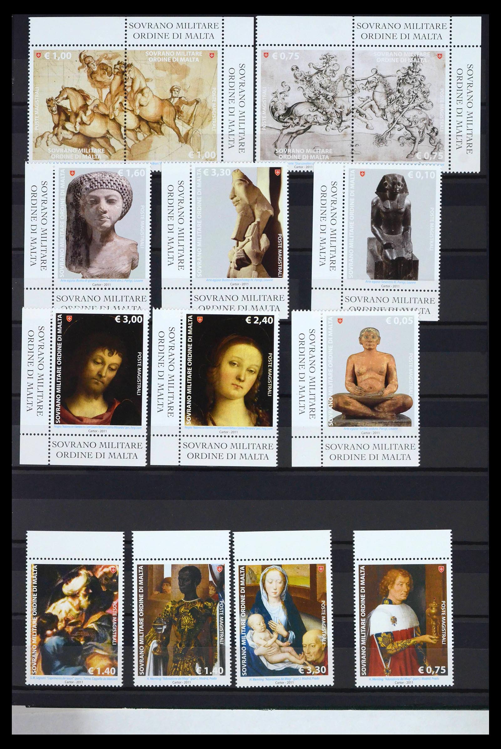 39814 0013 - Stamp collection 39814 Malteser Order complete 1966-2022!!