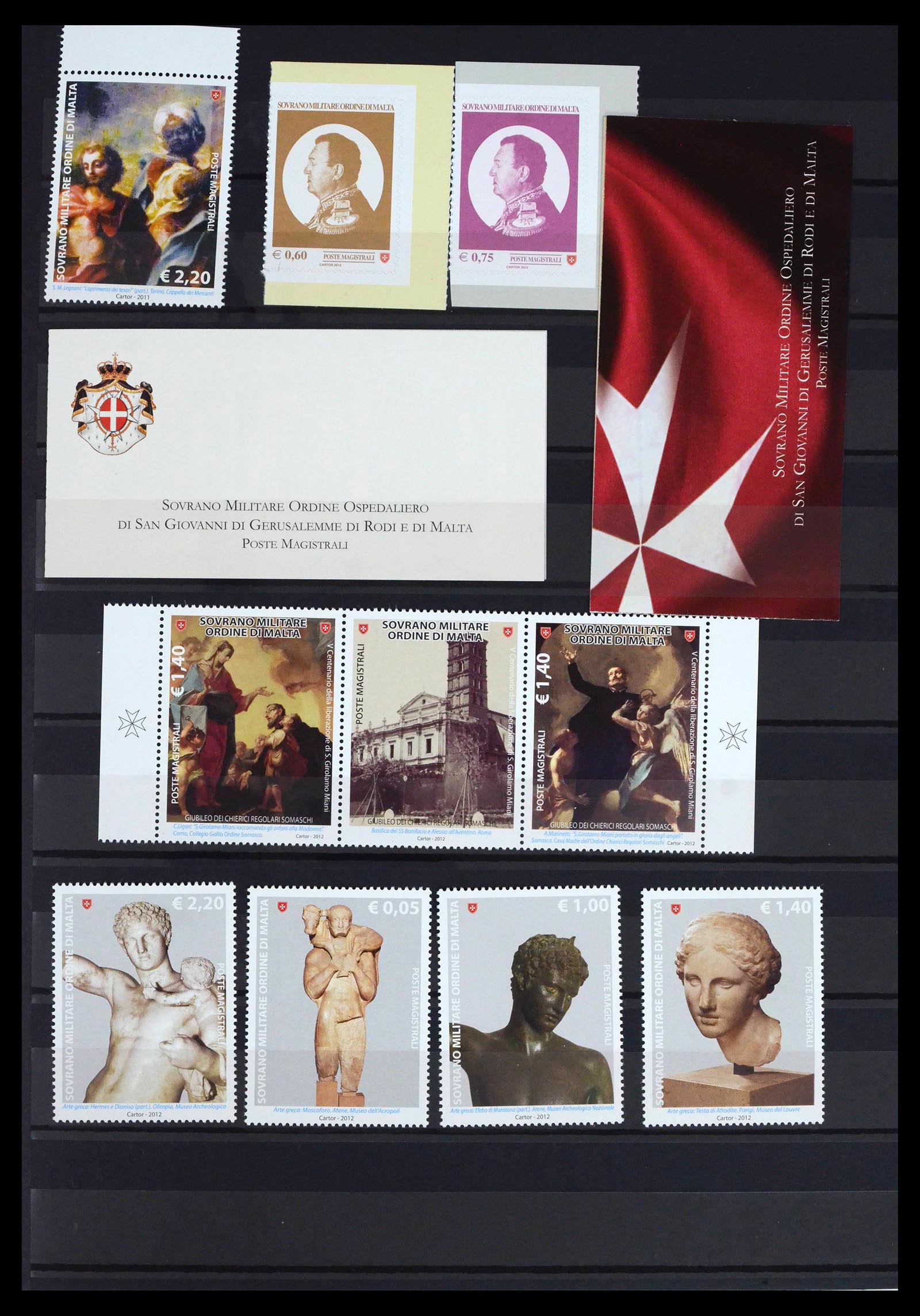 39814 0014 - Stamp collection 39814 Malteser Order complete 1966-2022!!