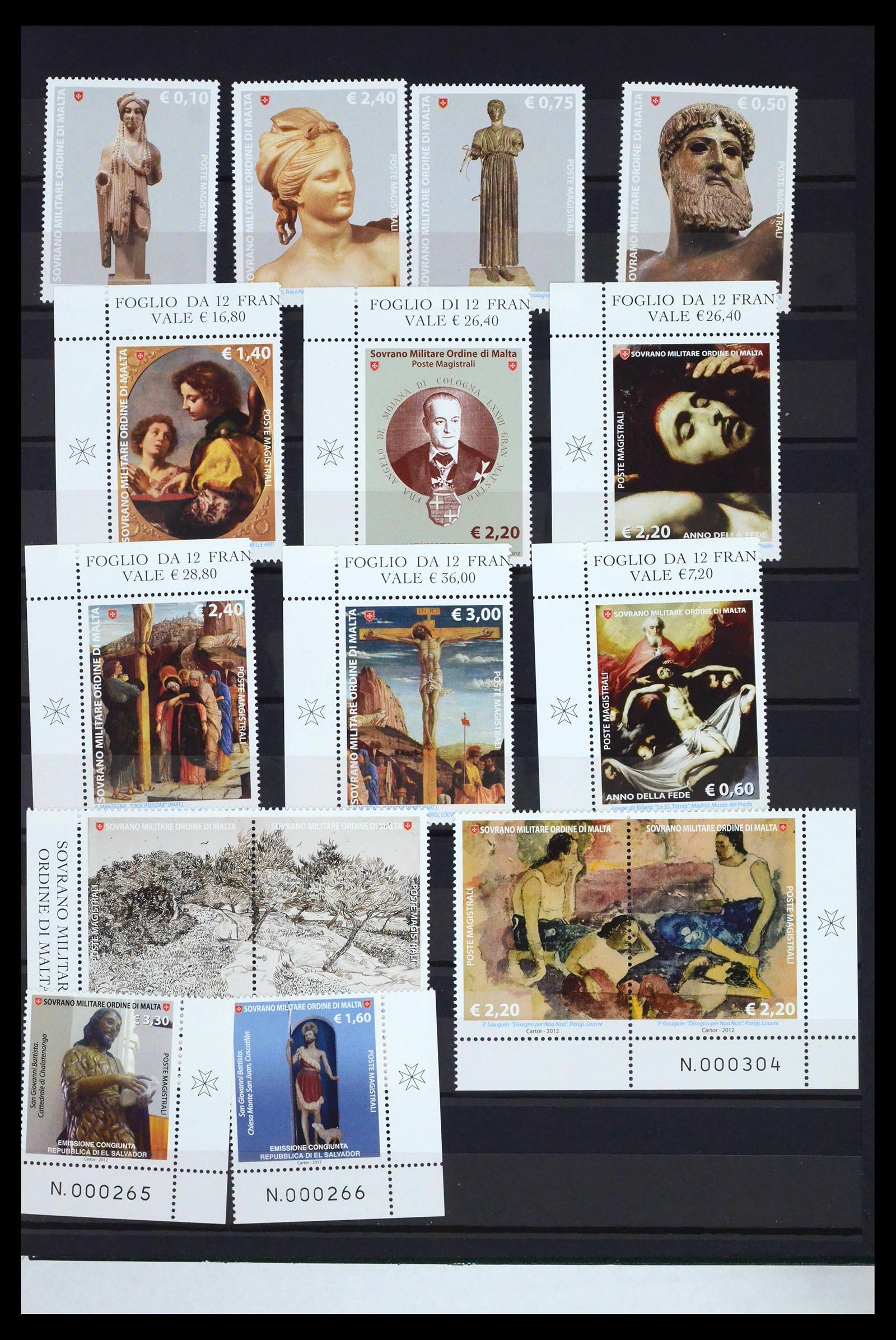 39814 0015 - Stamp collection 39814 Malteser Order complete 1966-2022!!