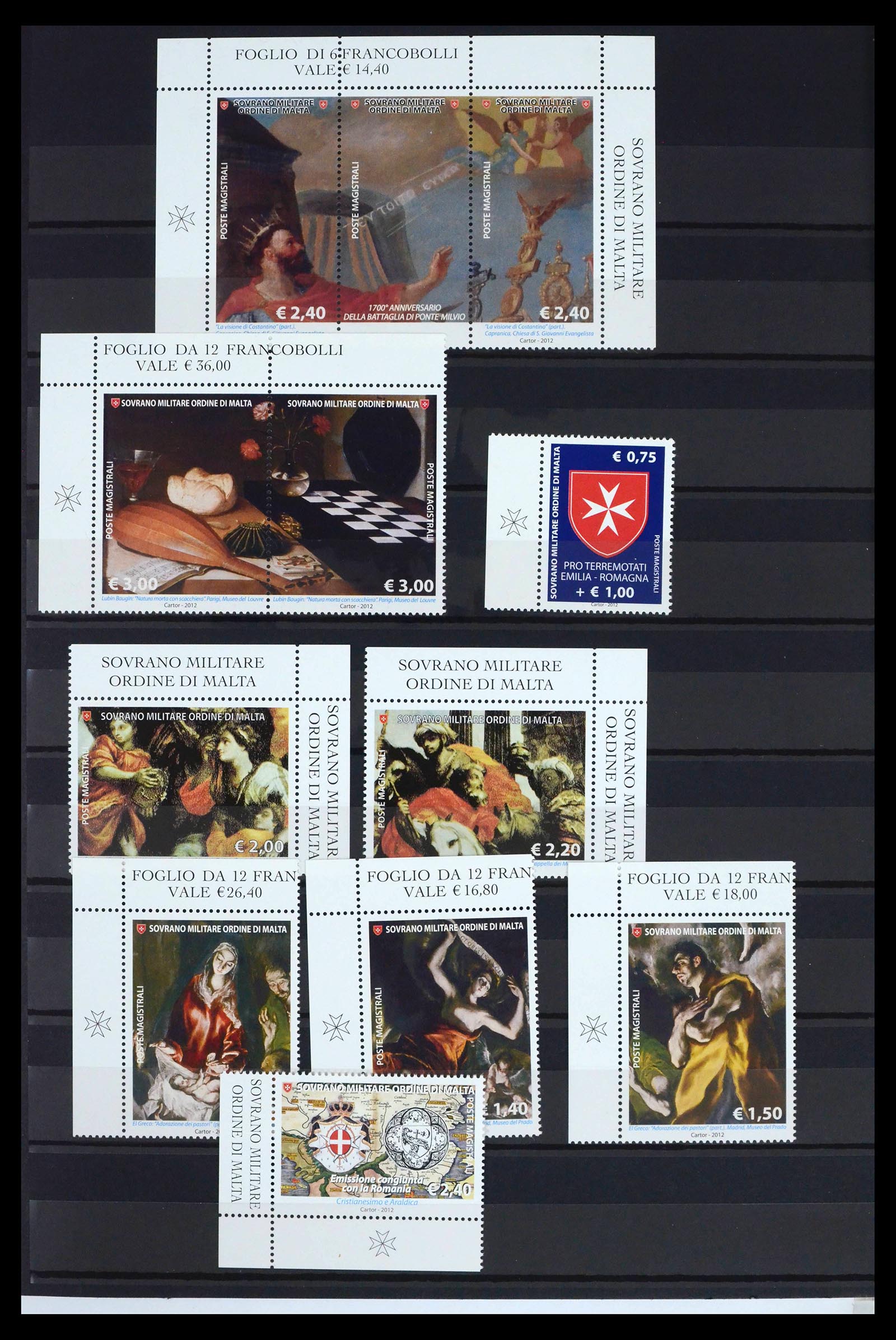 39814 0016 - Stamp collection 39814 Malteser Order complete 1966-2022!!