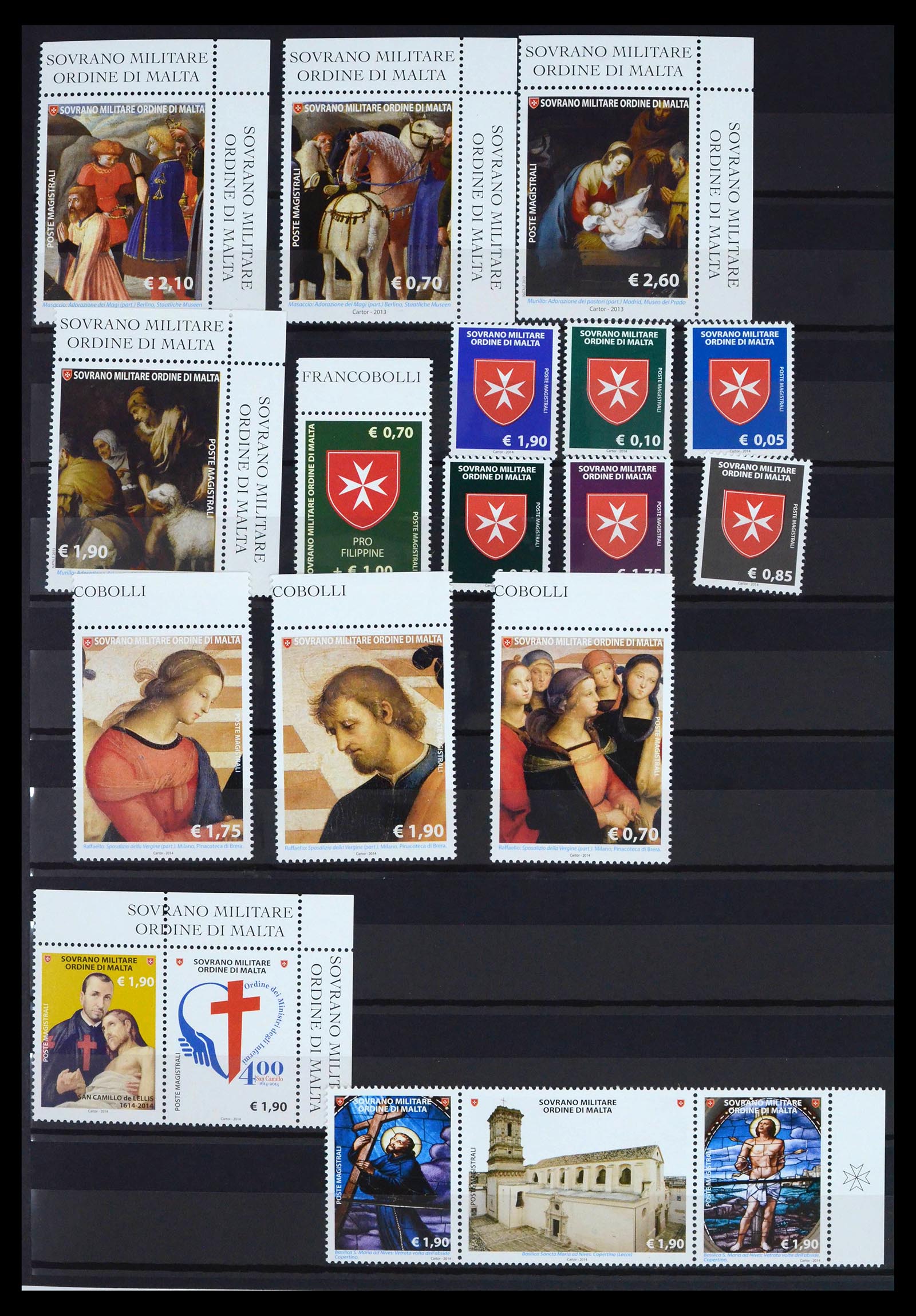 39814 0018 - Stamp collection 39814 Malteser Order complete 1966-2022!!