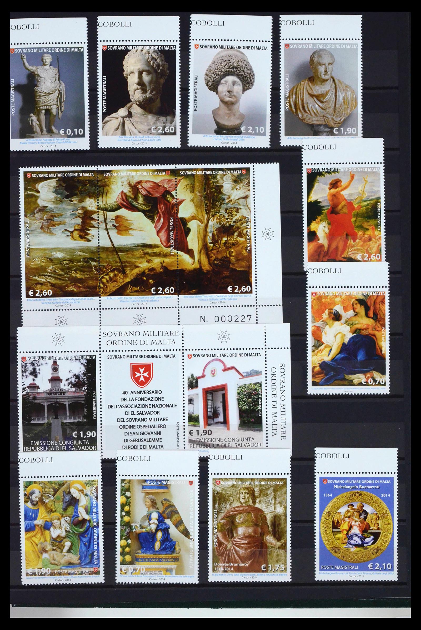 39814 0019 - Stamp collection 39814 Malteser Order complete 1966-2022!!