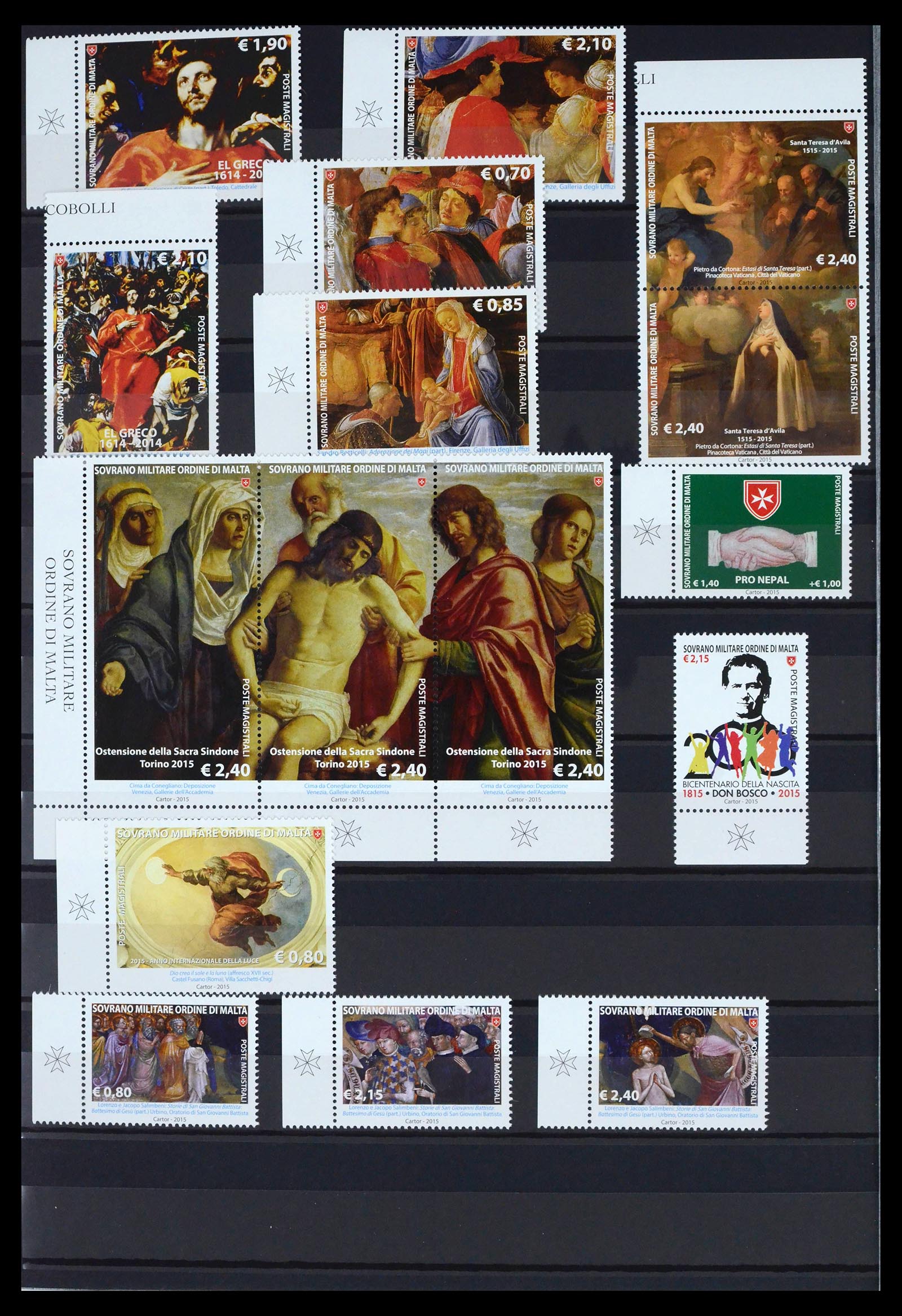 39814 0020 - Stamp collection 39814 Malteser Order complete 1966-2022!!