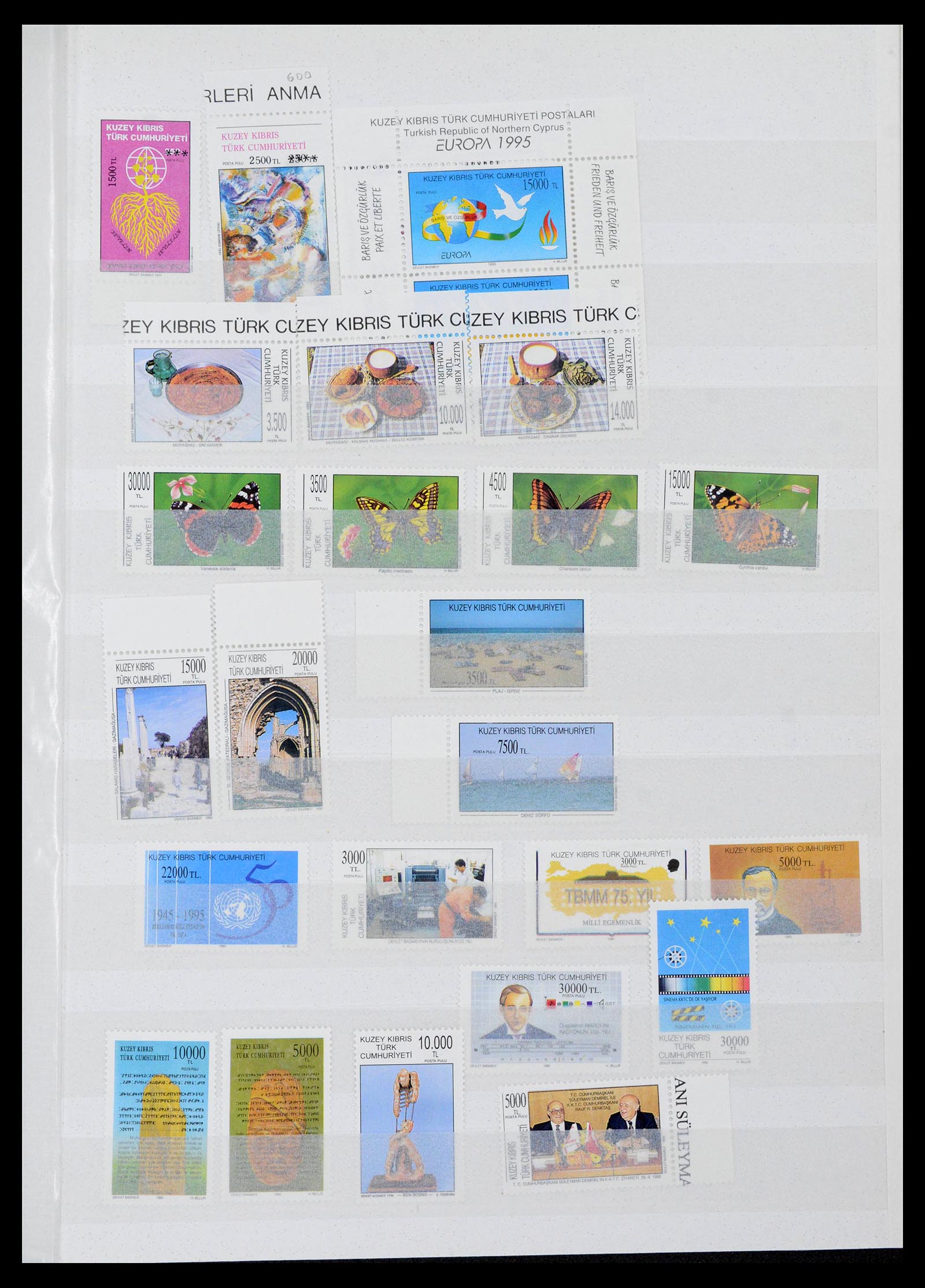 39816 0016 - Postzegelverzameling 39816 Turks Cyprus 1974-2004.