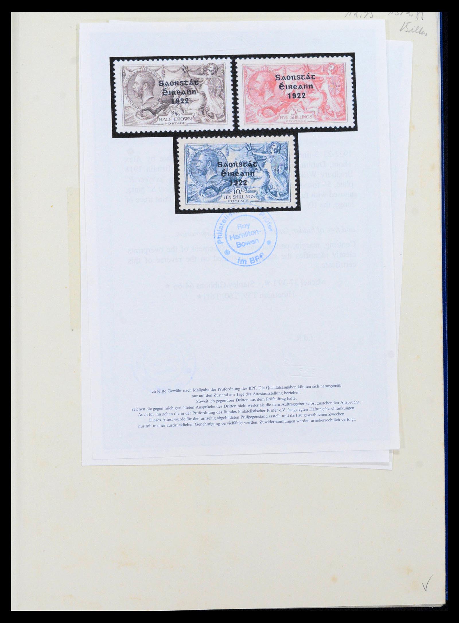 39825 0001 - Postzegelverzameling 39825 Ierland 1922-2014.