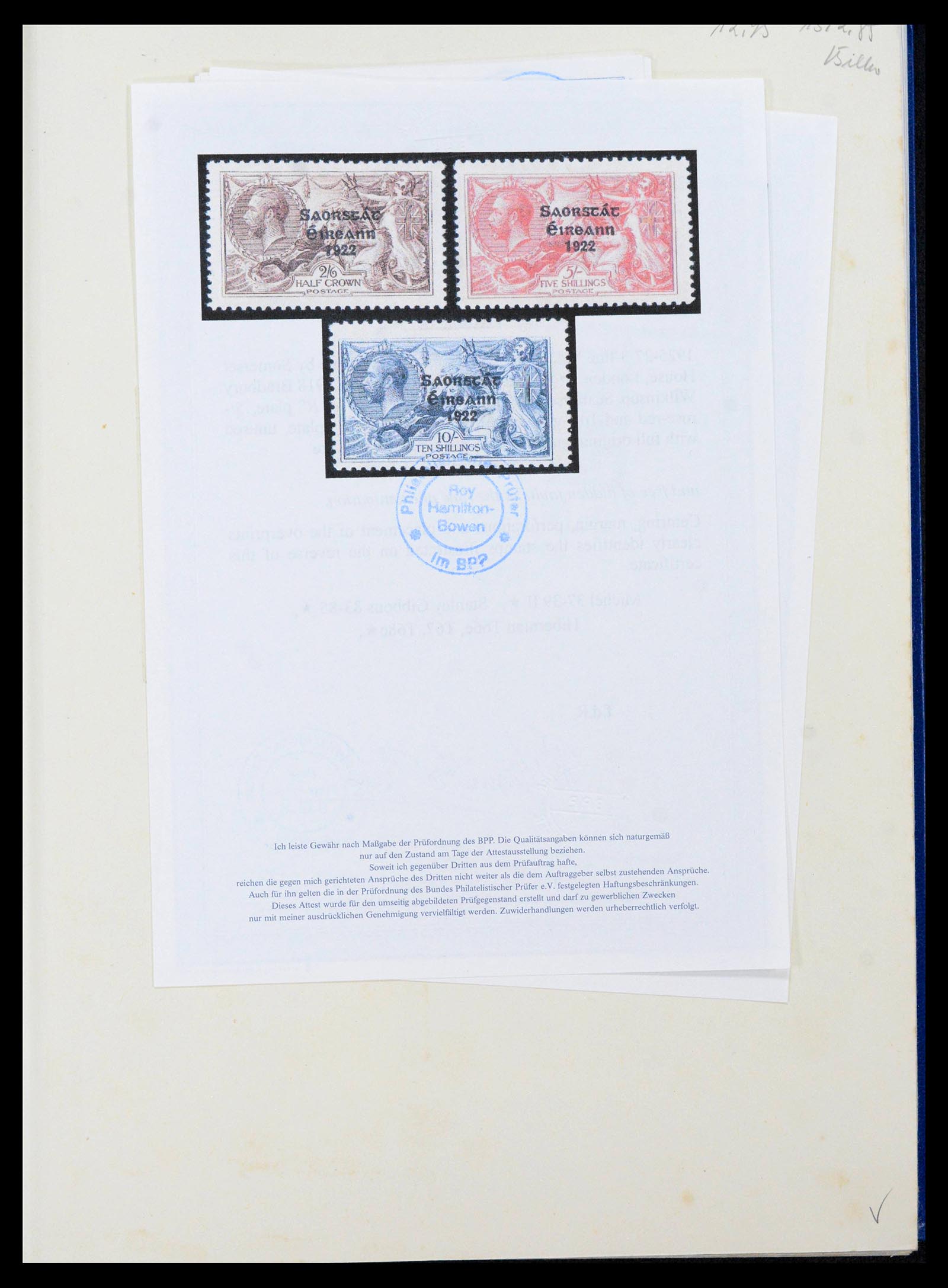 39825 0002 - Postzegelverzameling 39825 Ierland 1922-2014.