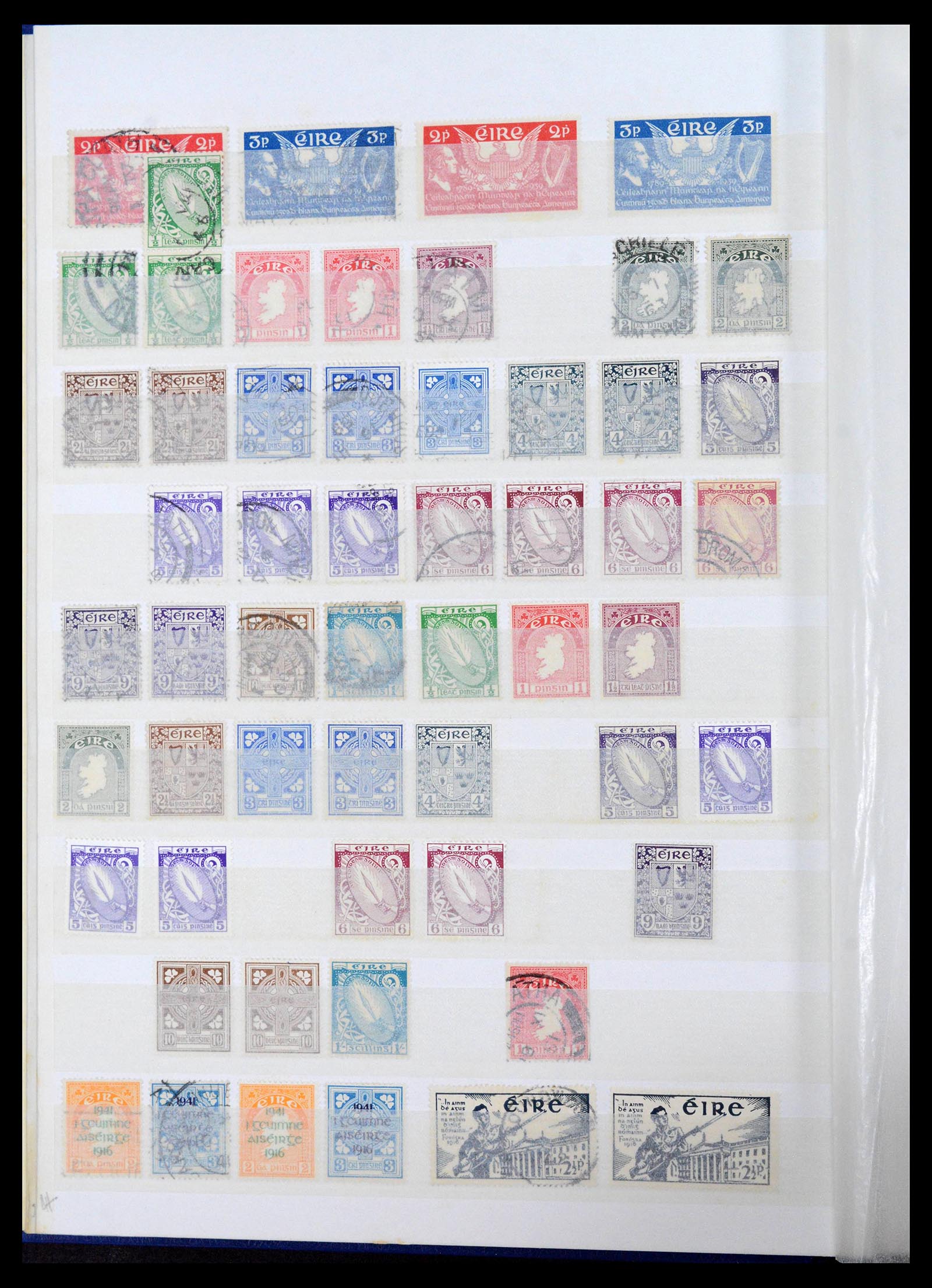 39825 0010 - Postzegelverzameling 39825 Ierland 1922-2014.