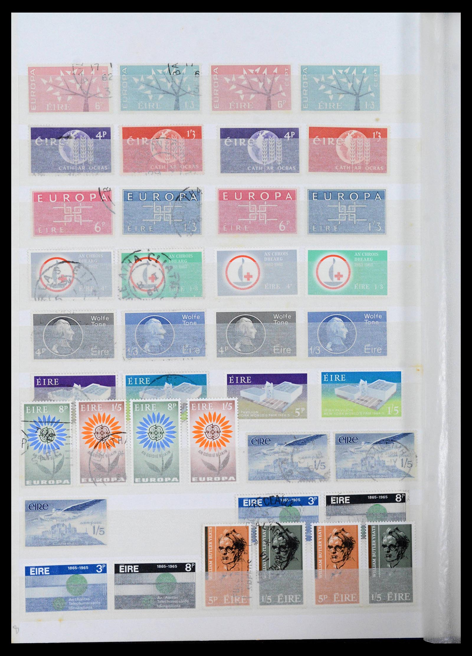 39825 0014 - Postzegelverzameling 39825 Ierland 1922-2014.
