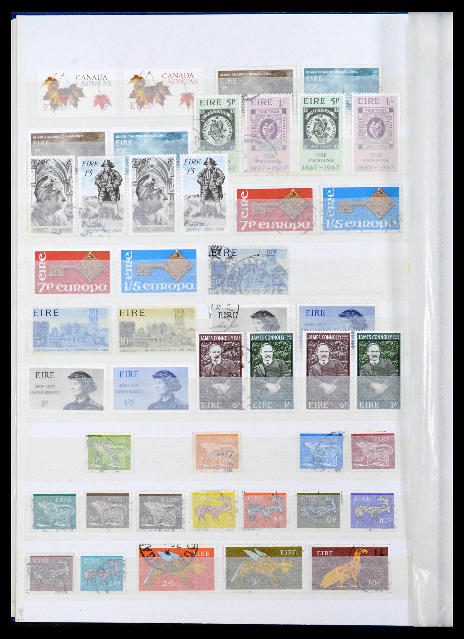39825 0016 - Postzegelverzameling 39825 Ierland 1922-2014.