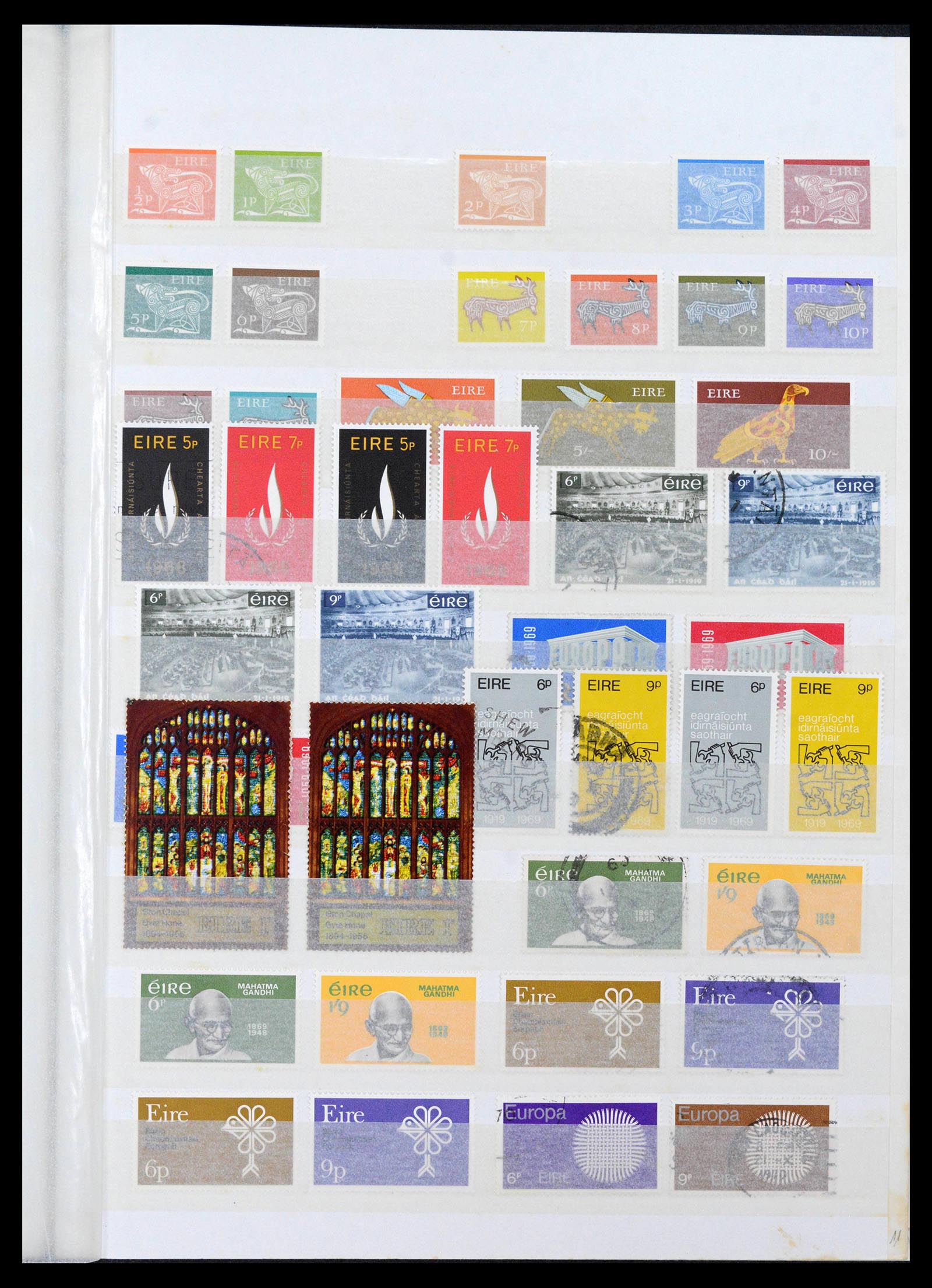 39825 0017 - Postzegelverzameling 39825 Ierland 1922-2014.