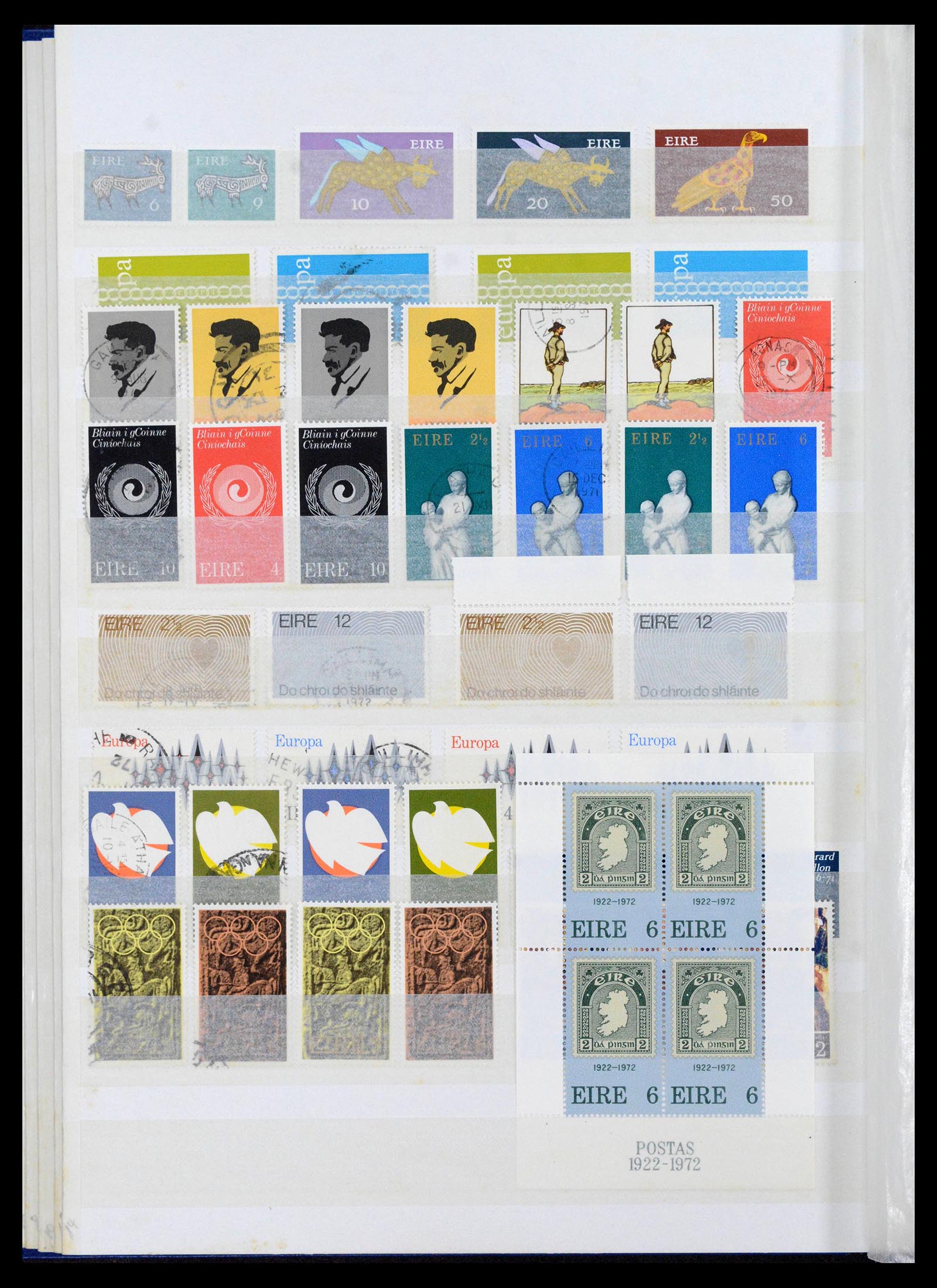 39825 0020 - Postzegelverzameling 39825 Ierland 1922-2014.