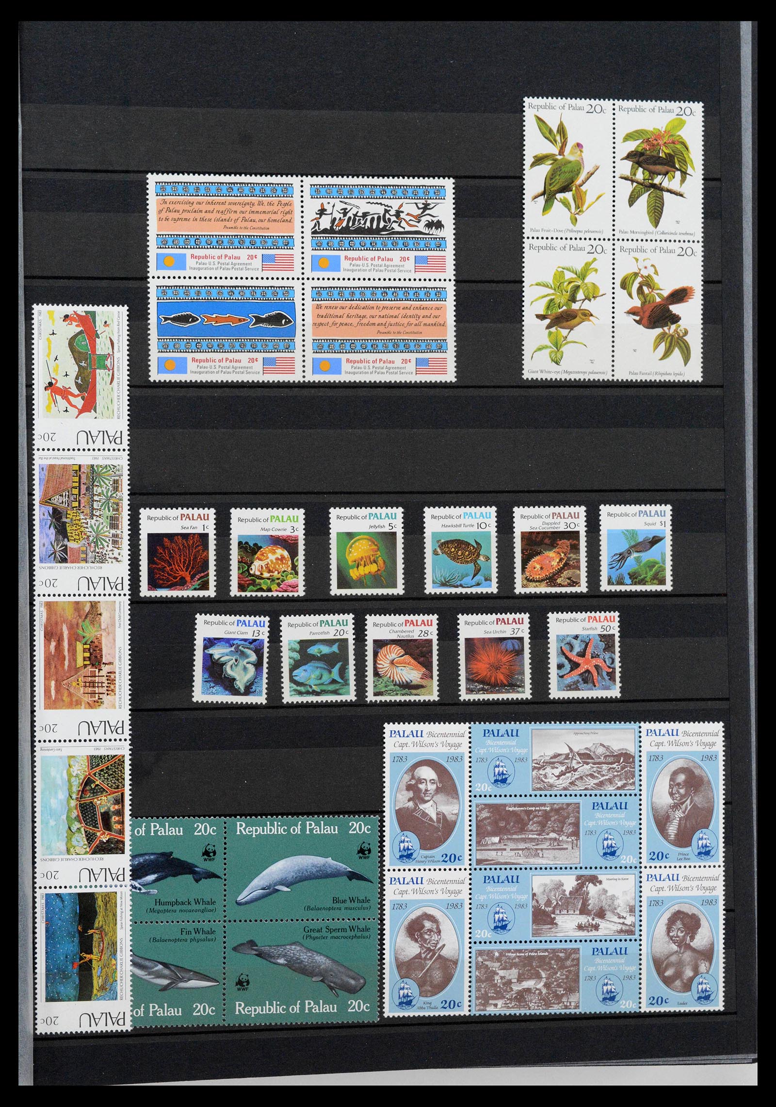 39827 0001 - Postzegelverzameling 39827 Palau 1986-2005.