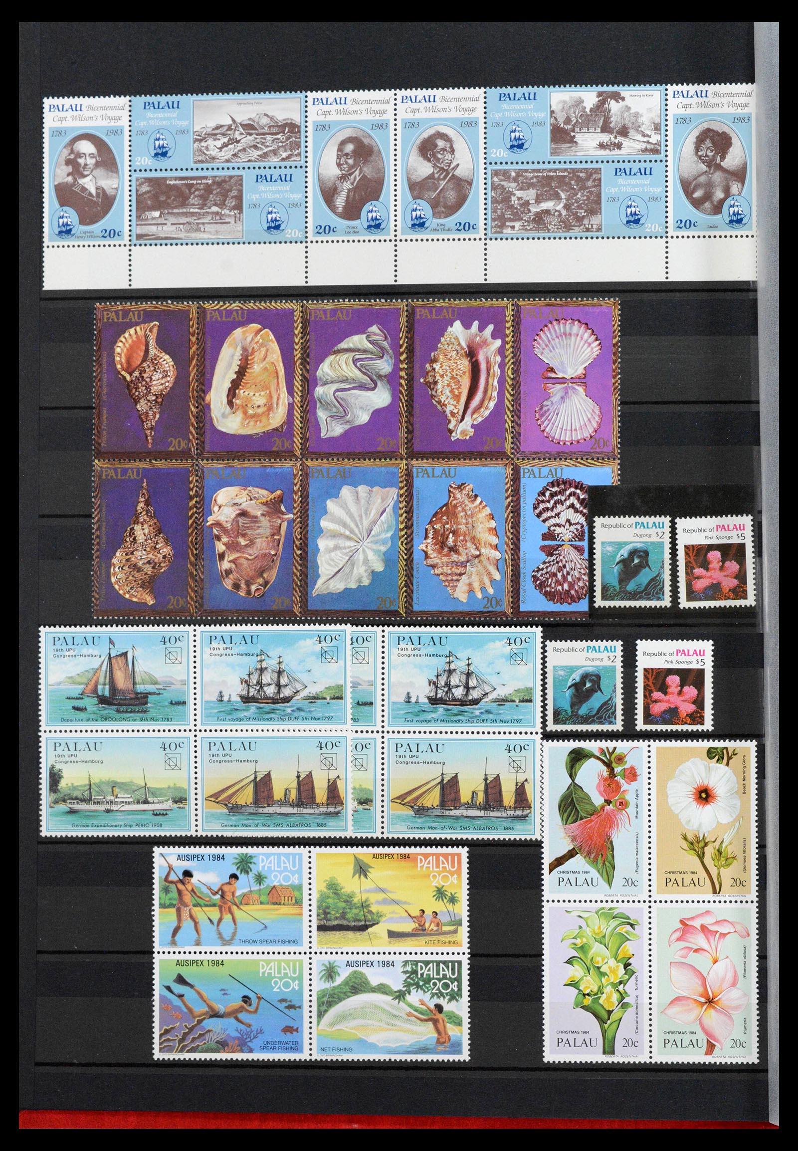 39827 0002 - Postzegelverzameling 39827 Palau 1986-2005.