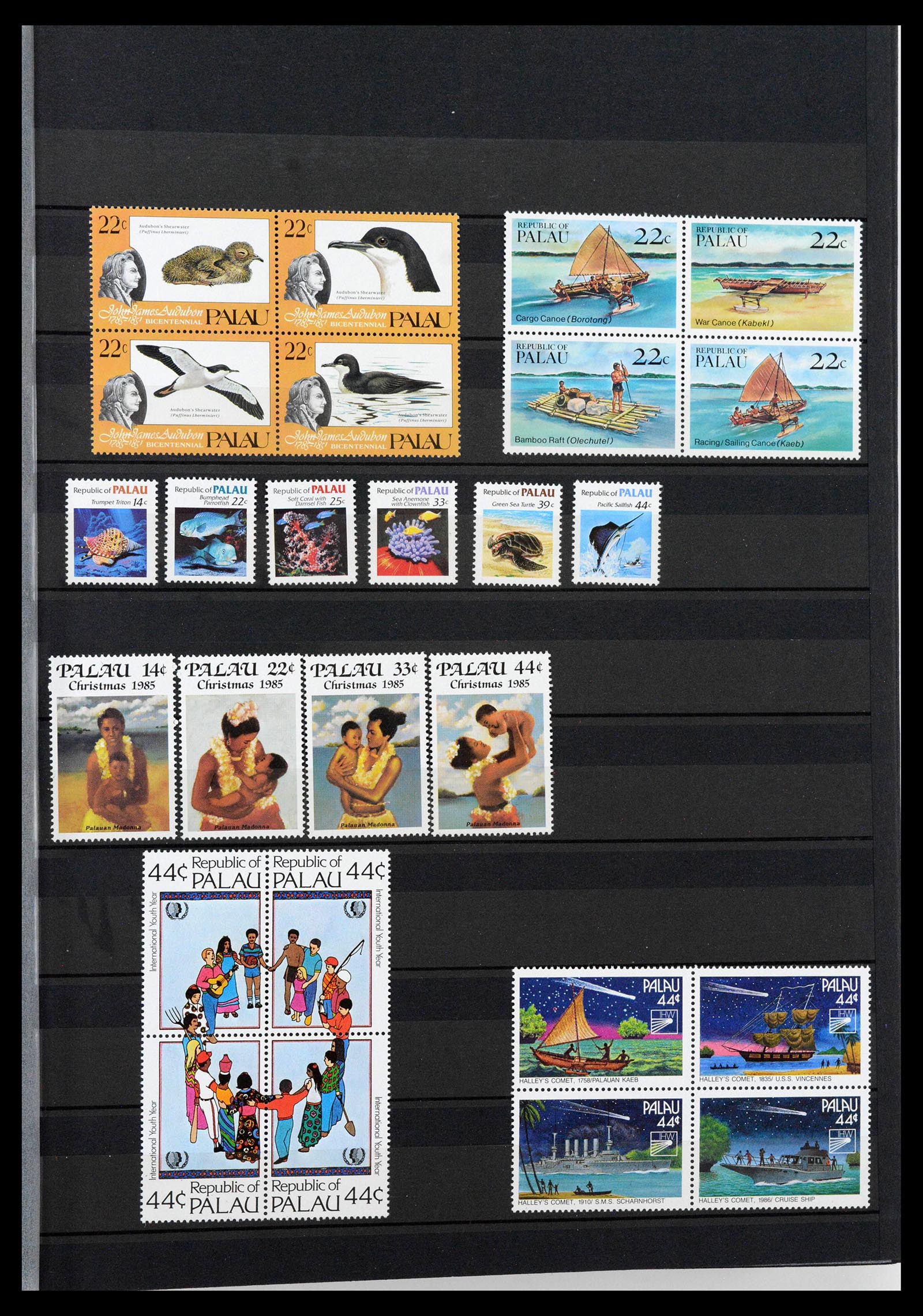 39827 0003 - Postzegelverzameling 39827 Palau 1986-2005.