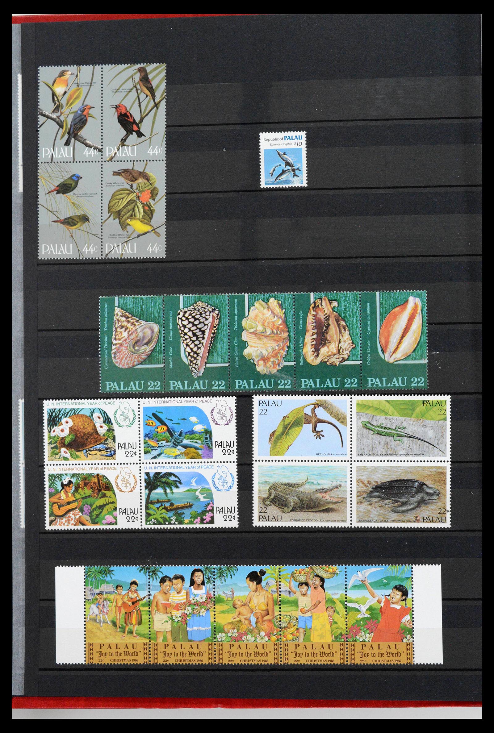 39827 0004 - Postzegelverzameling 39827 Palau 1986-2005.