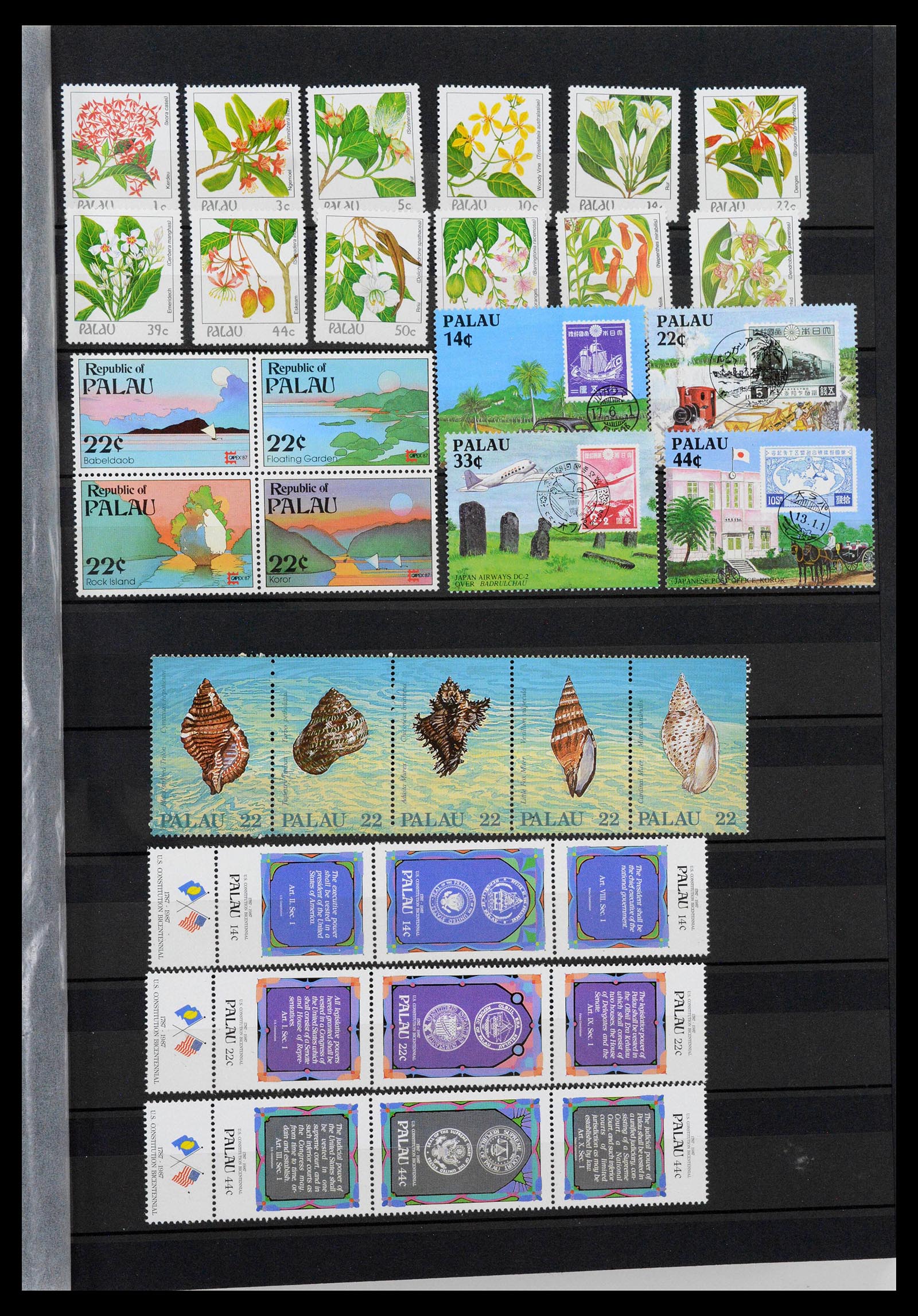 39827 0007 - Postzegelverzameling 39827 Palau 1986-2005.