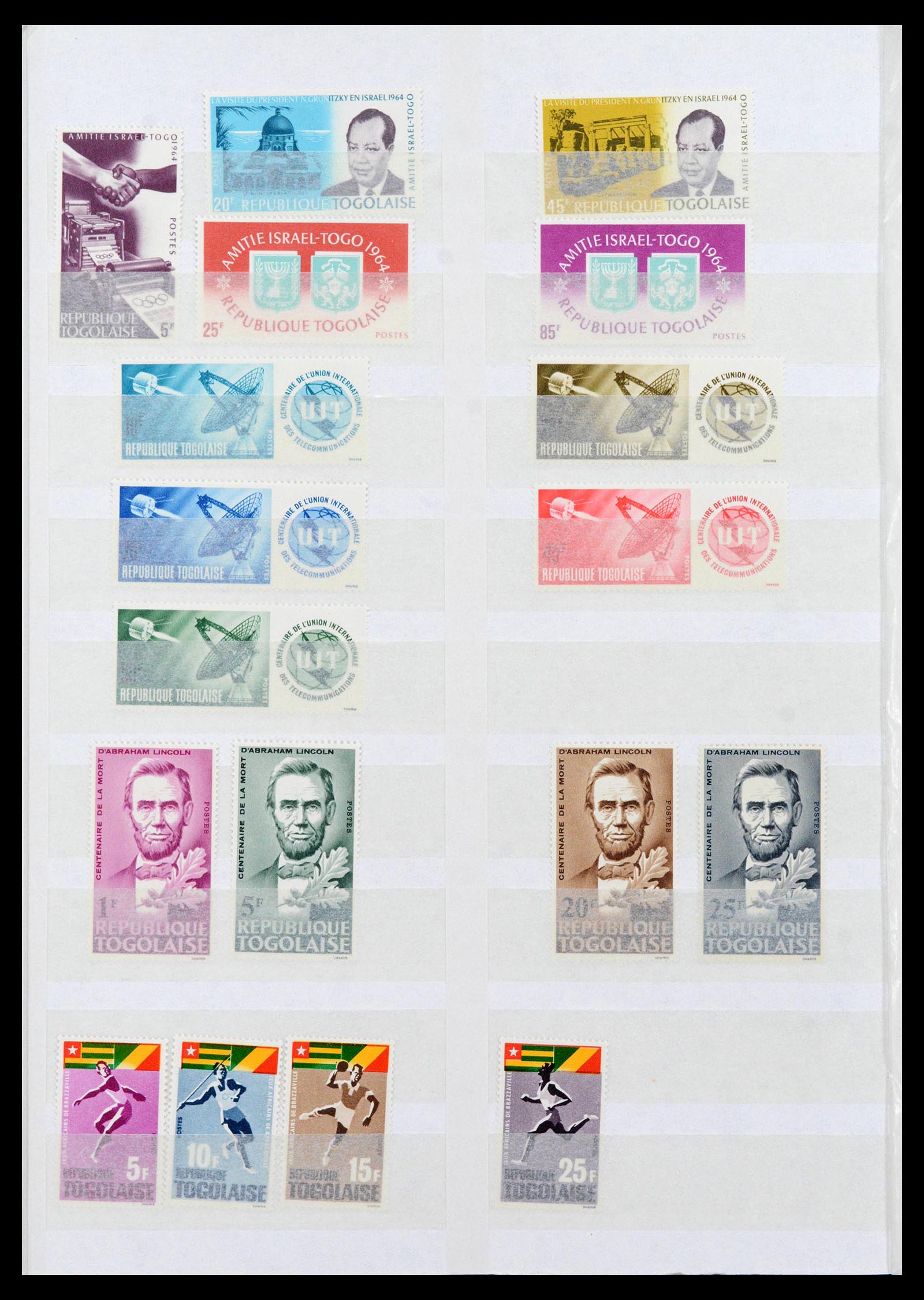 39828 0008 - Postzegelverzameling 39828 Togo 1957-2000.