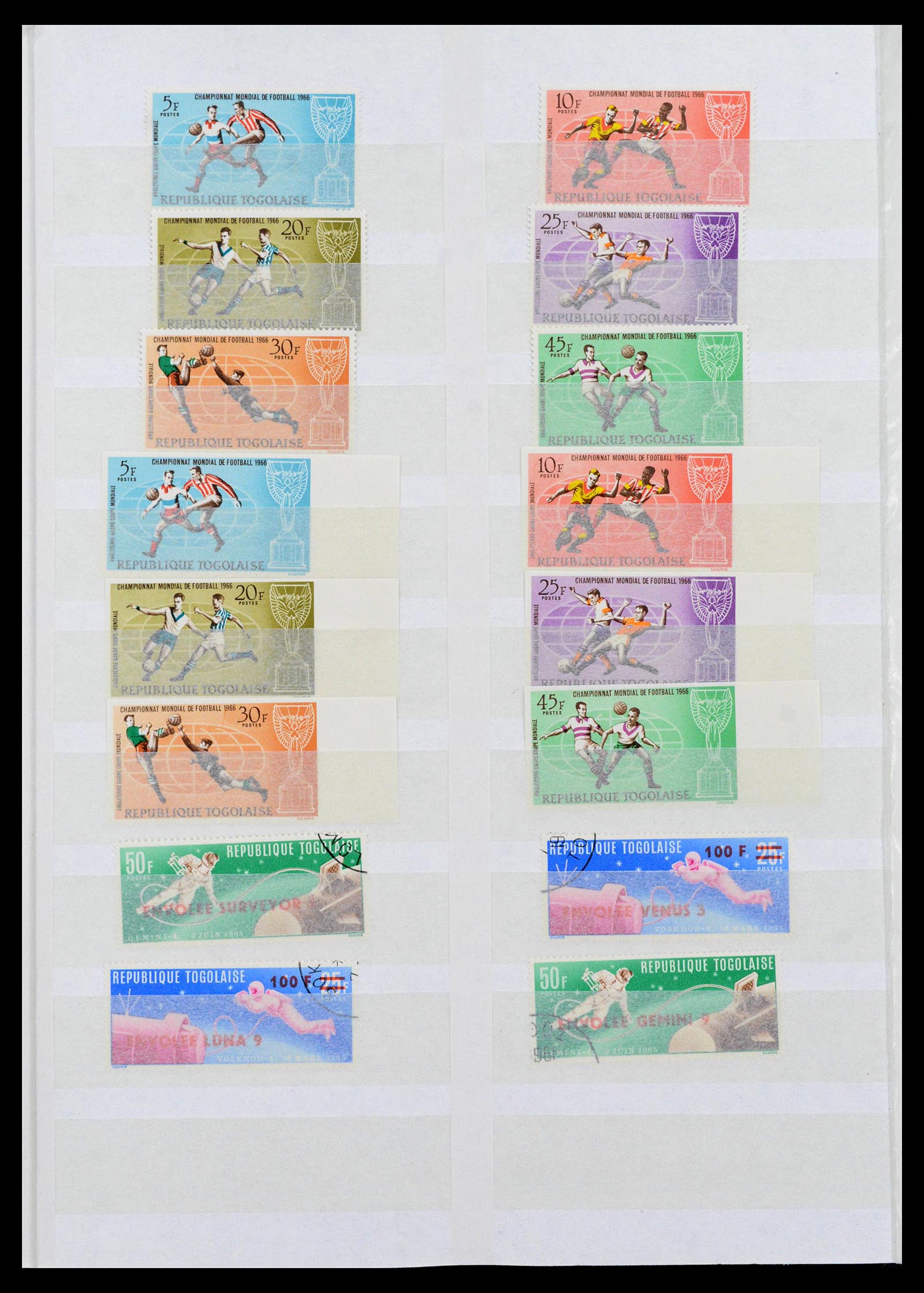 39828 0012 - Postzegelverzameling 39828 Togo 1957-2000.