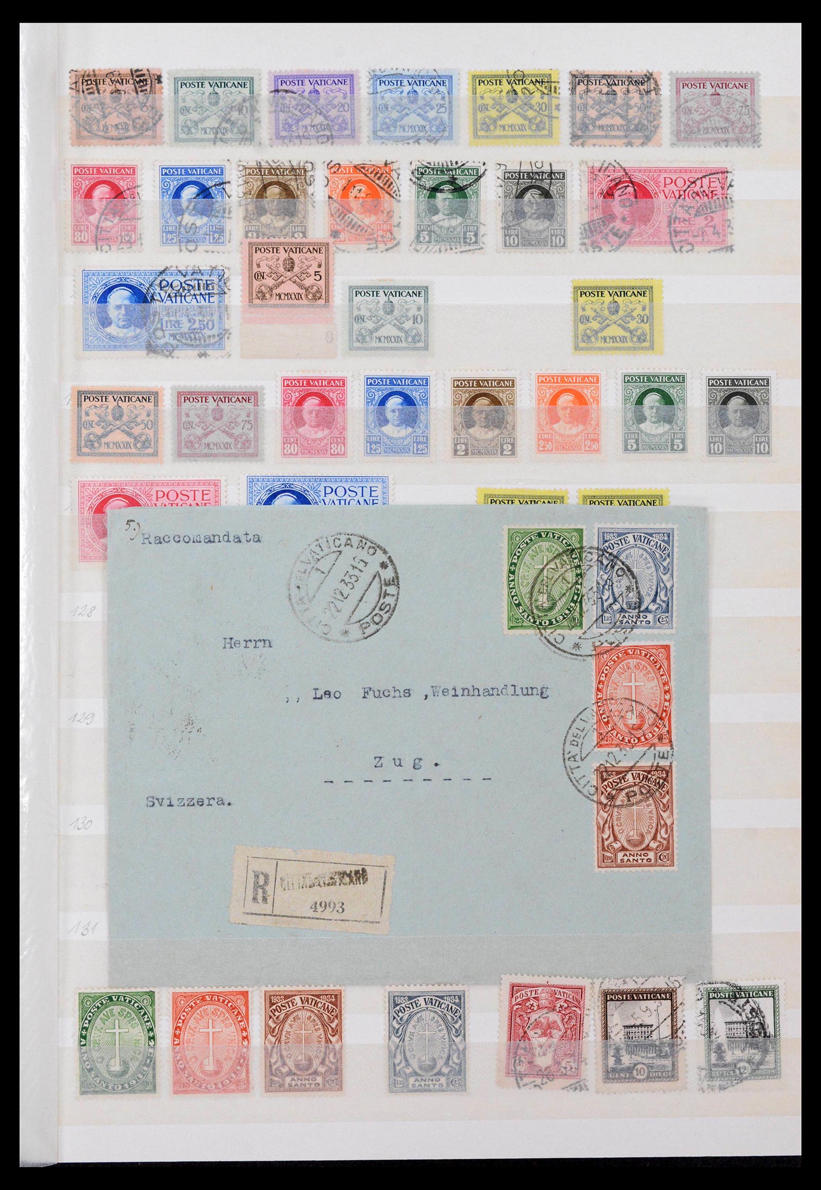 39831 0001 - Postzegelverzameling 39831 Vaticaan 1929-2013.