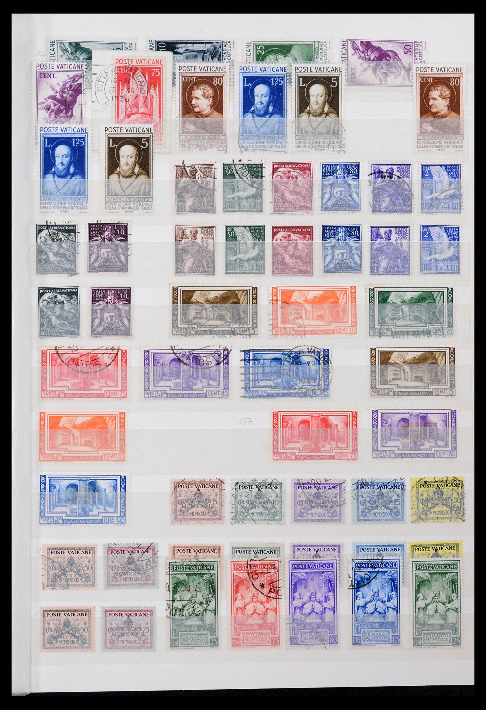 39831 0003 - Postzegelverzameling 39831 Vaticaan 1929-2013.